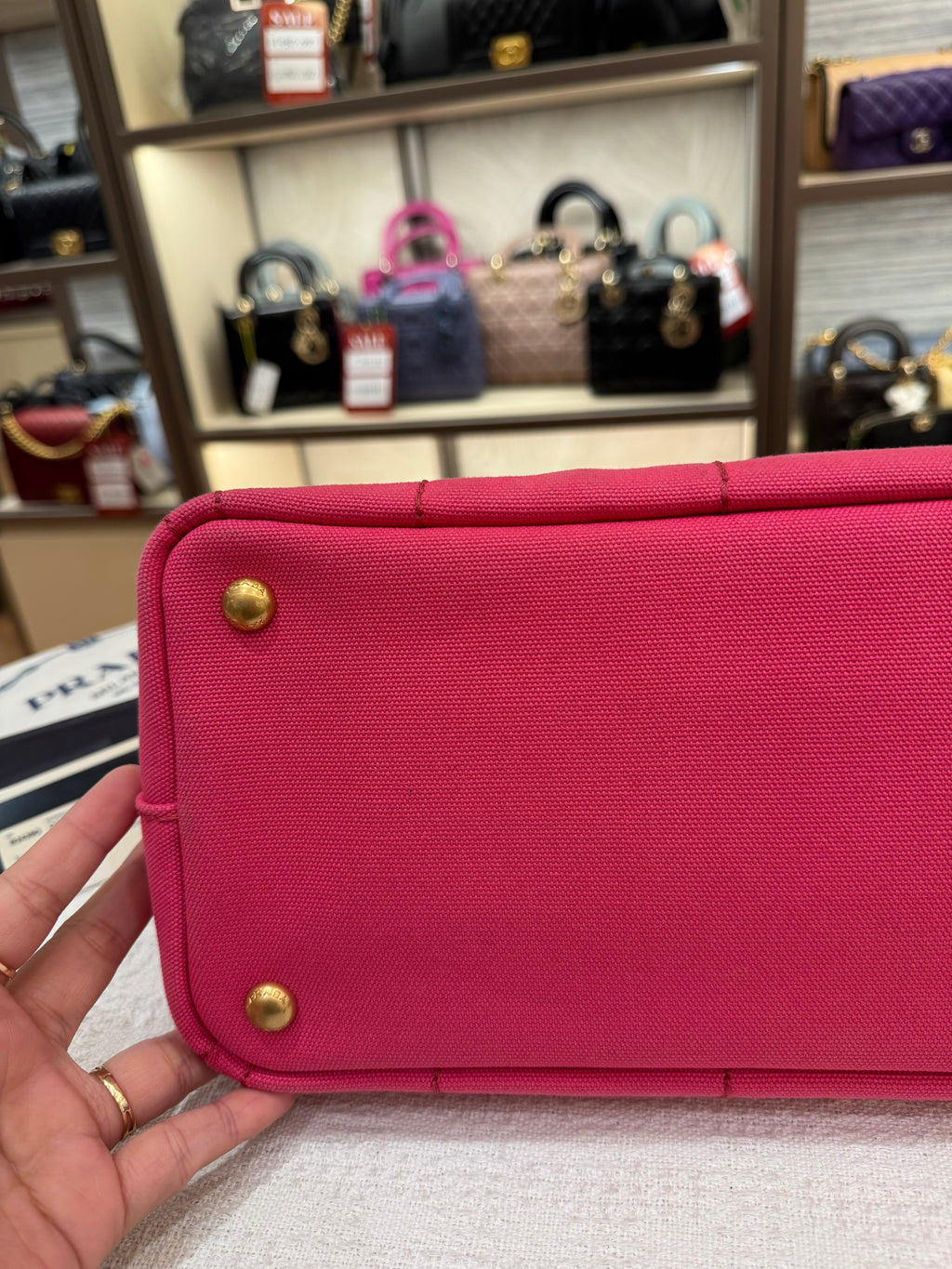 Prada Canapa Canvas