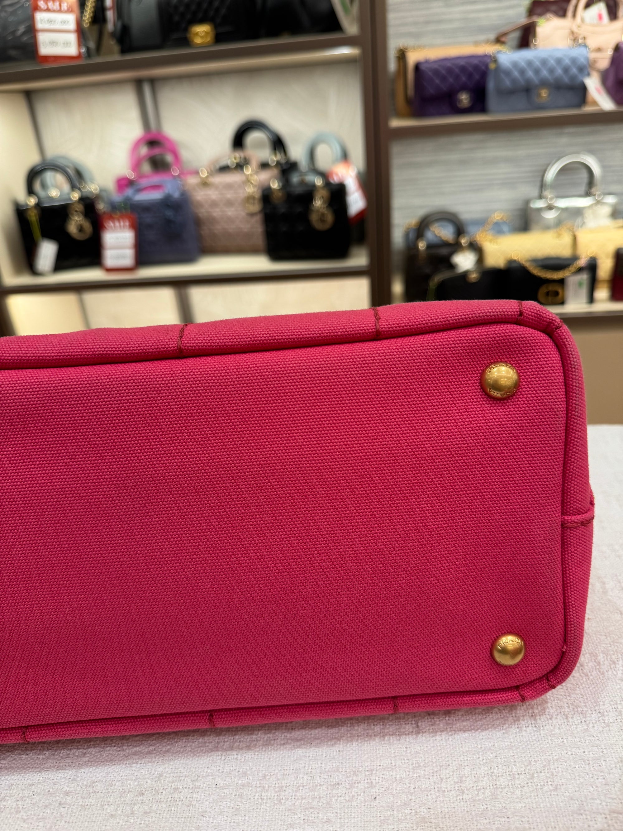 Prada Canapa Canvas