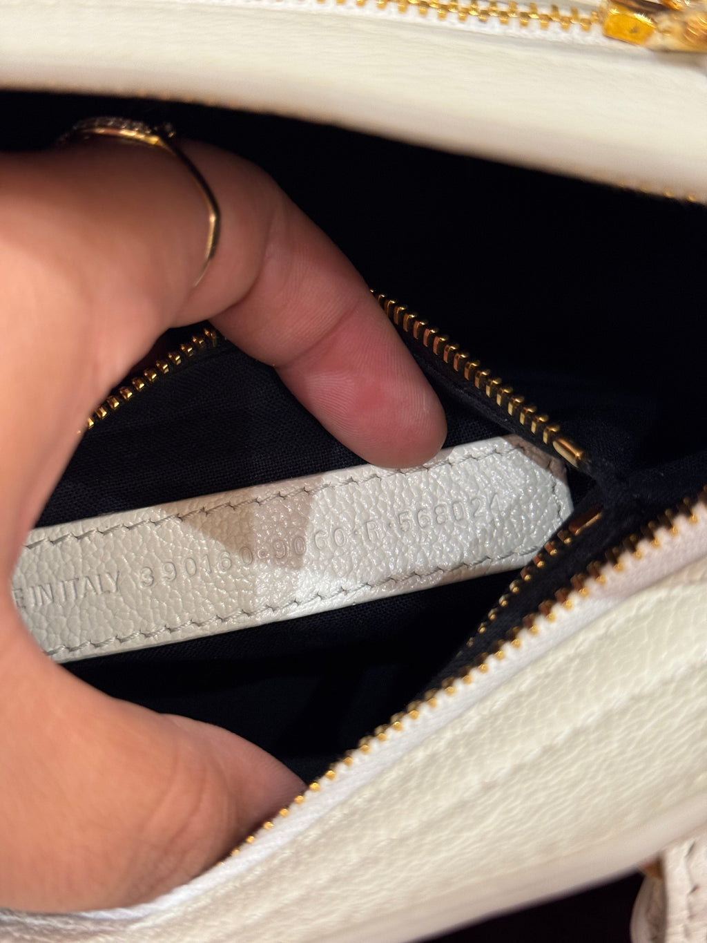 Balenciaga Mini City Edge White GHW
