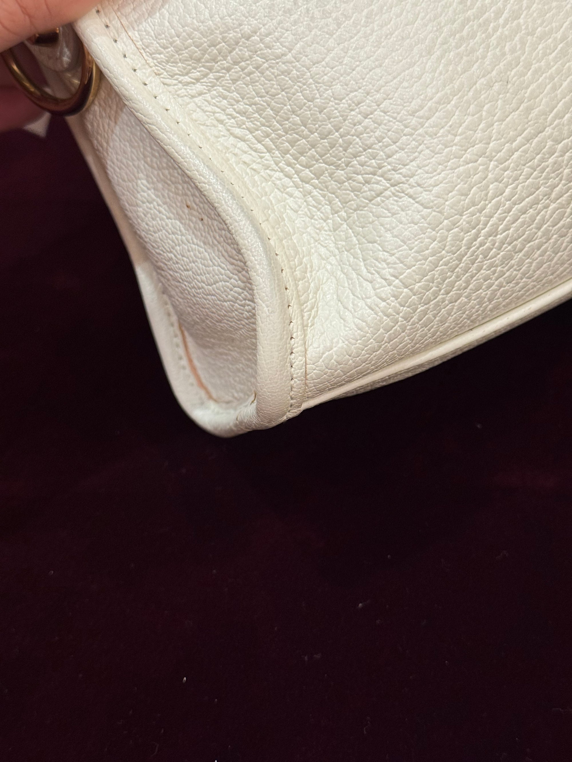 Balenciaga Mini City Edge White GHW