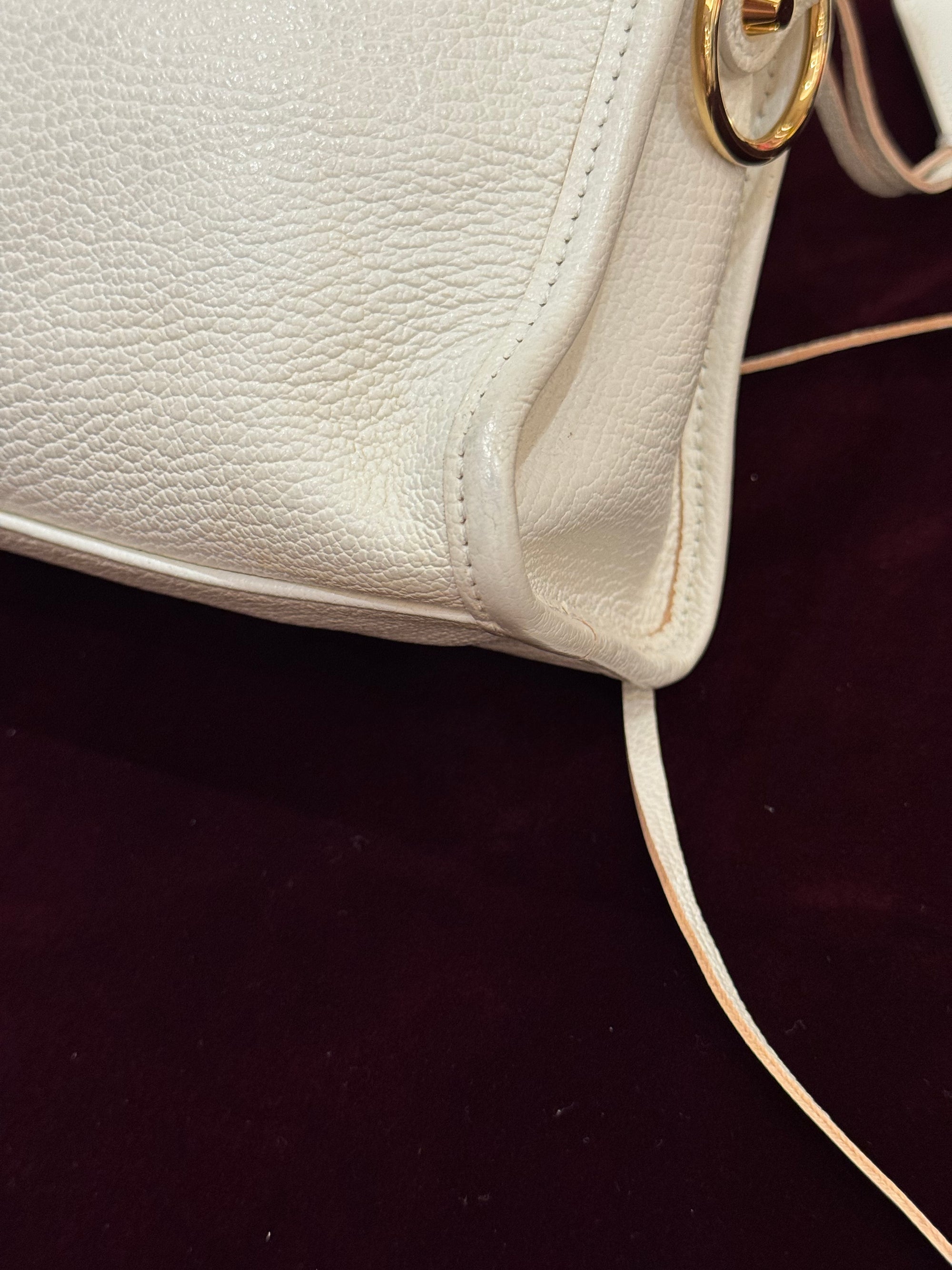 Balenciaga Mini City Edge White GHW
