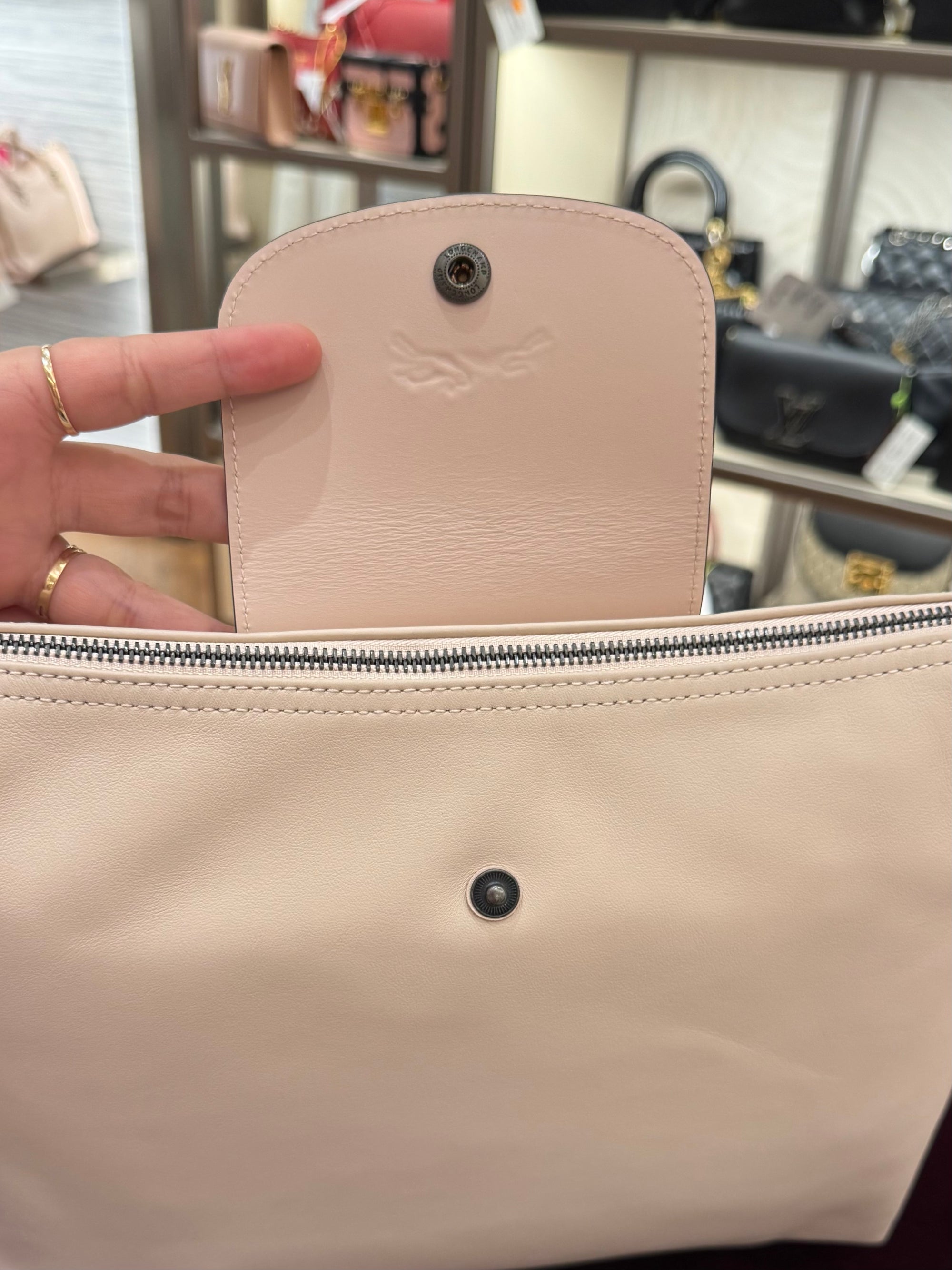 Longchamp Hobo Le Pliage Pink