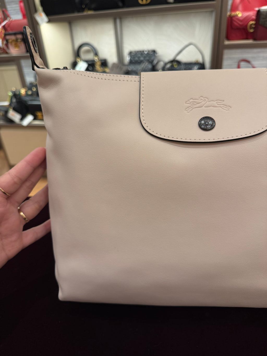 Longchamp Hobo Le Pliage Pink