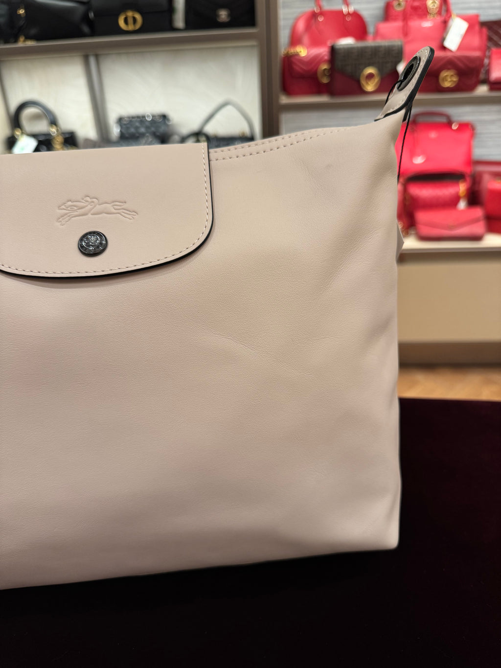 Longchamp Hobo Le Pliage Pink