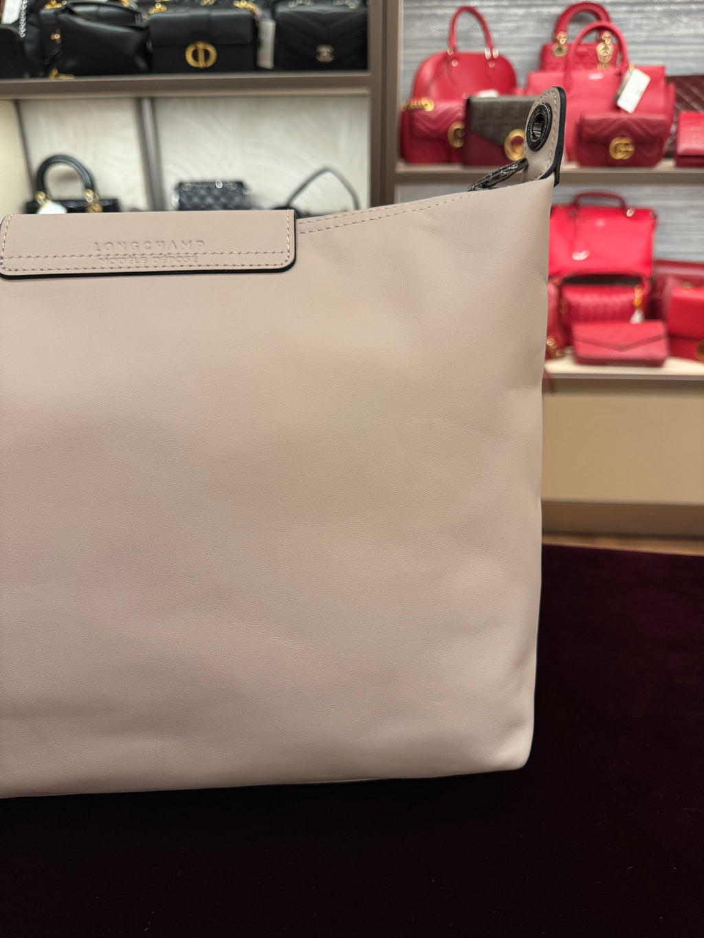 Longchamp Hobo Le Pliage Pink