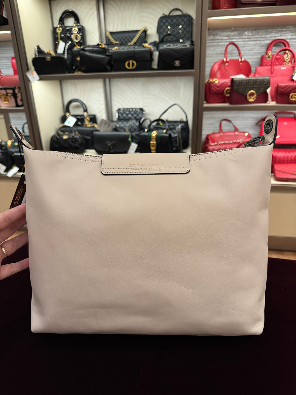 Longchamp Hobo Le Pliage Pink