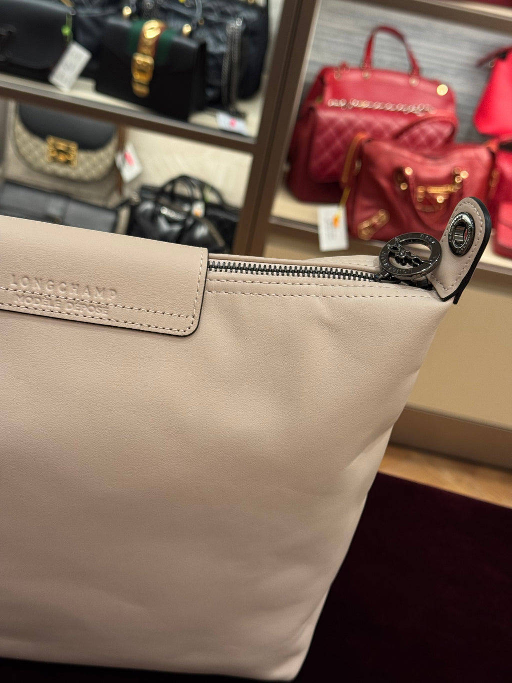 Longchamp Hobo Le Pliage Pink
