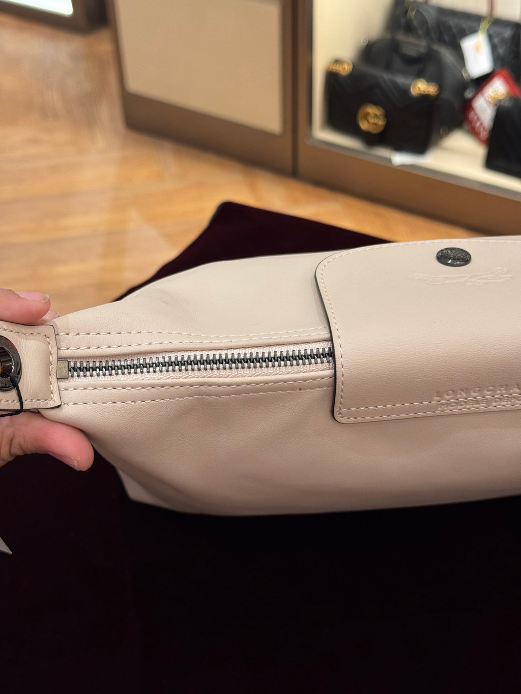 Longchamp Hobo Le Pliage Pink
