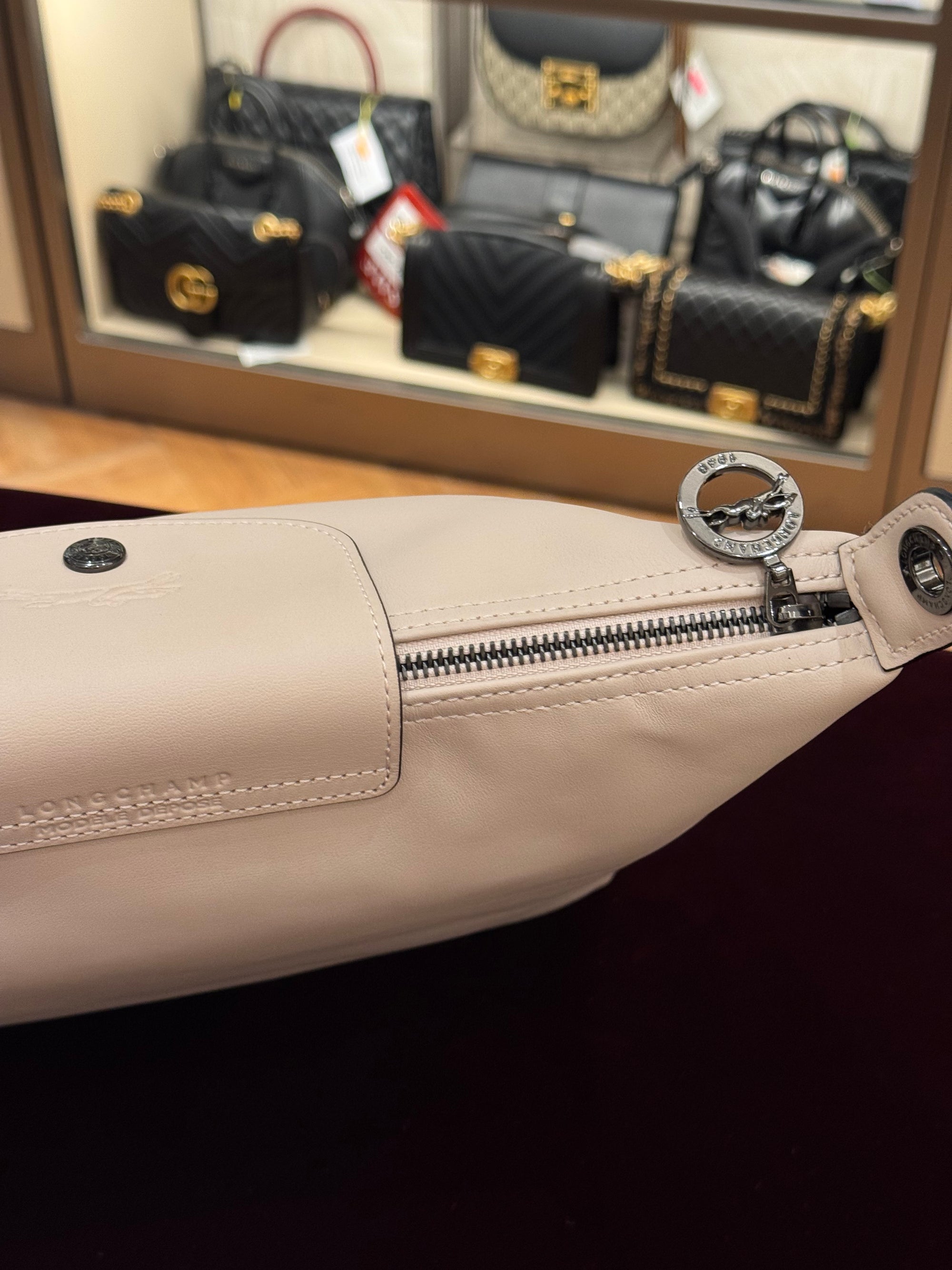 Longchamp Hobo Le Pliage Pink