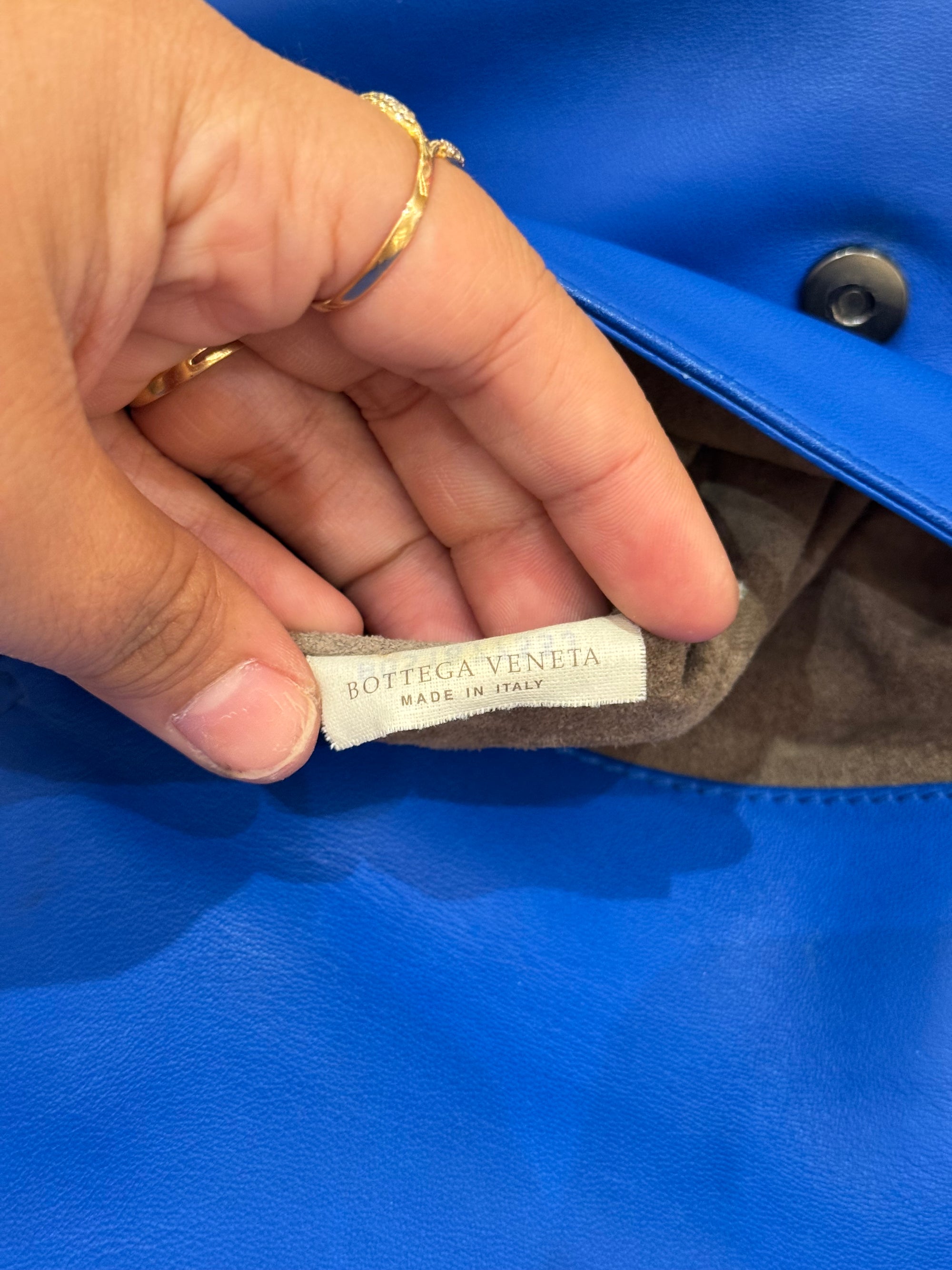Bottega Veneta Sling Tophandle Blue