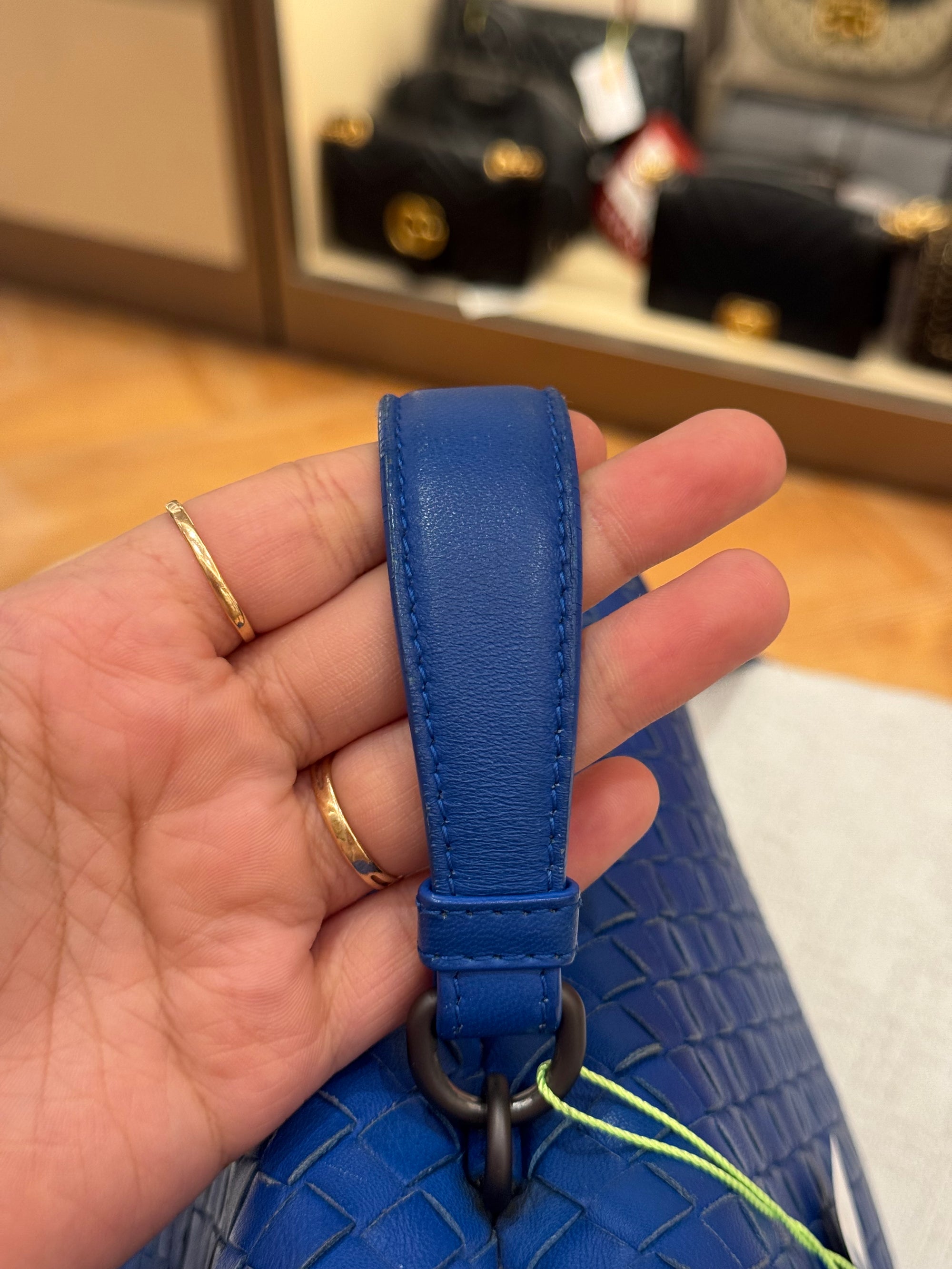Bottega Veneta Sling Tophandle Blue