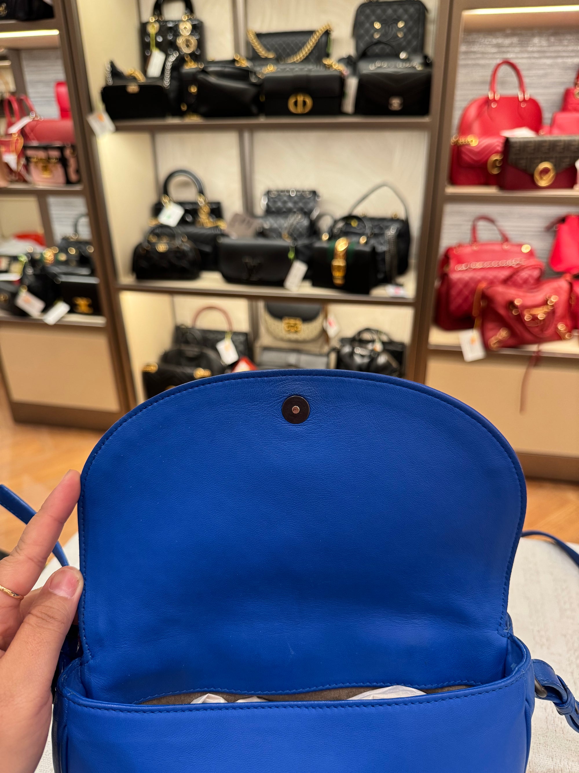 Bottega Veneta Sling Tophandle Blue