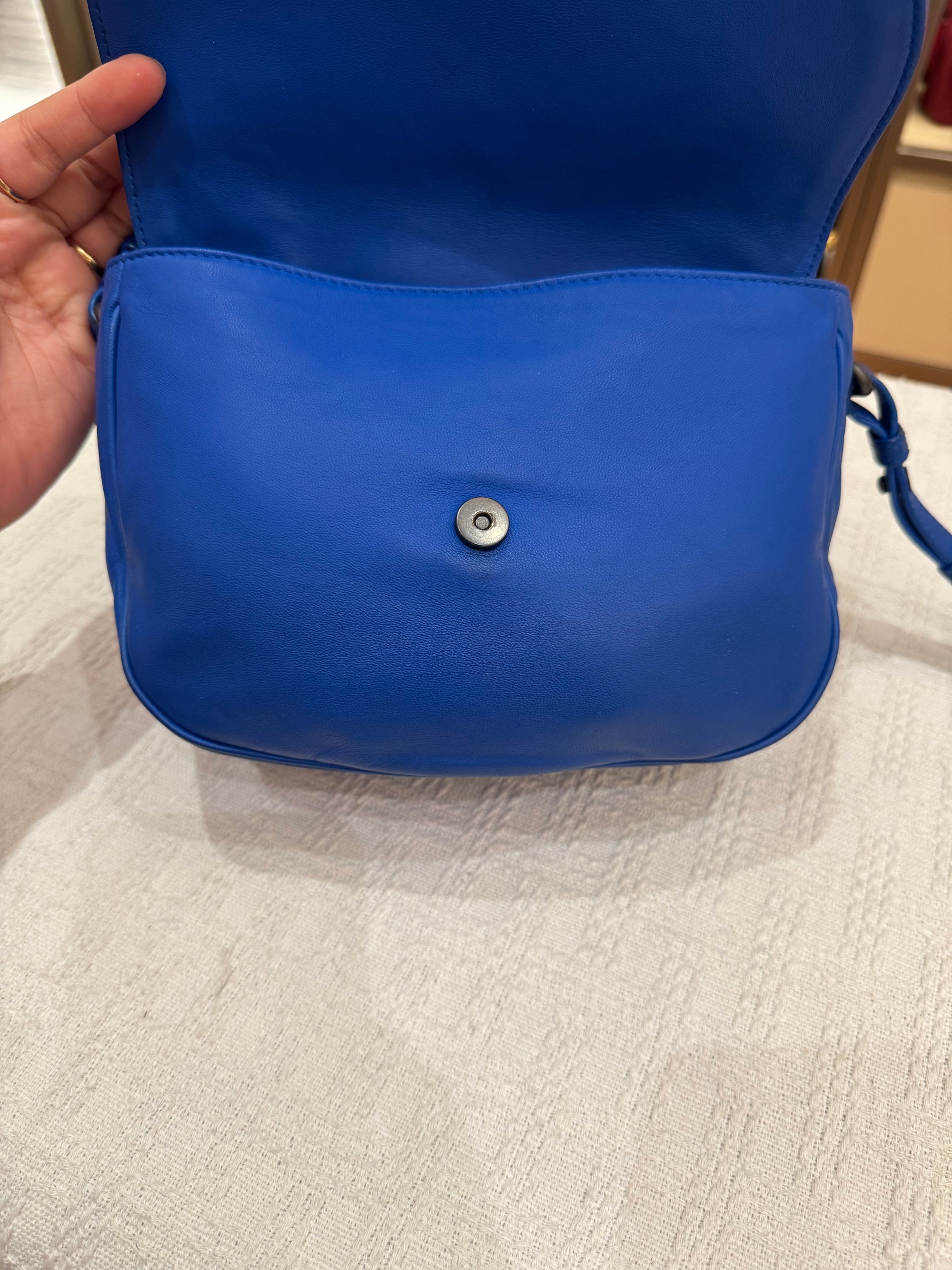 Bottega Veneta Sling Tophandle Blue