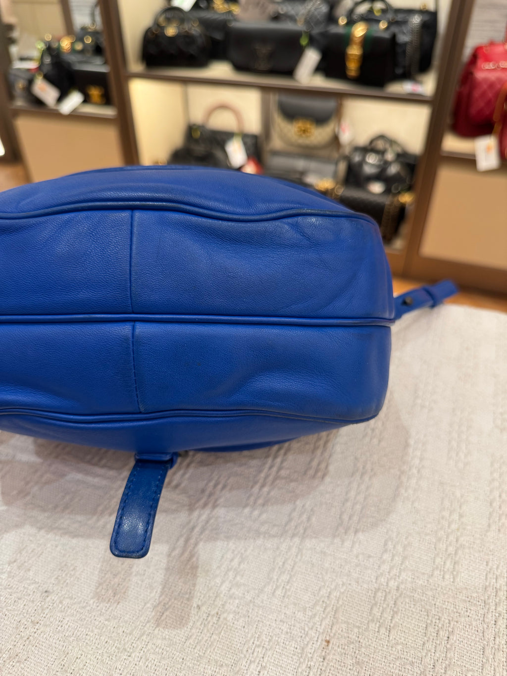 Bottega Veneta Sling Tophandle Blue