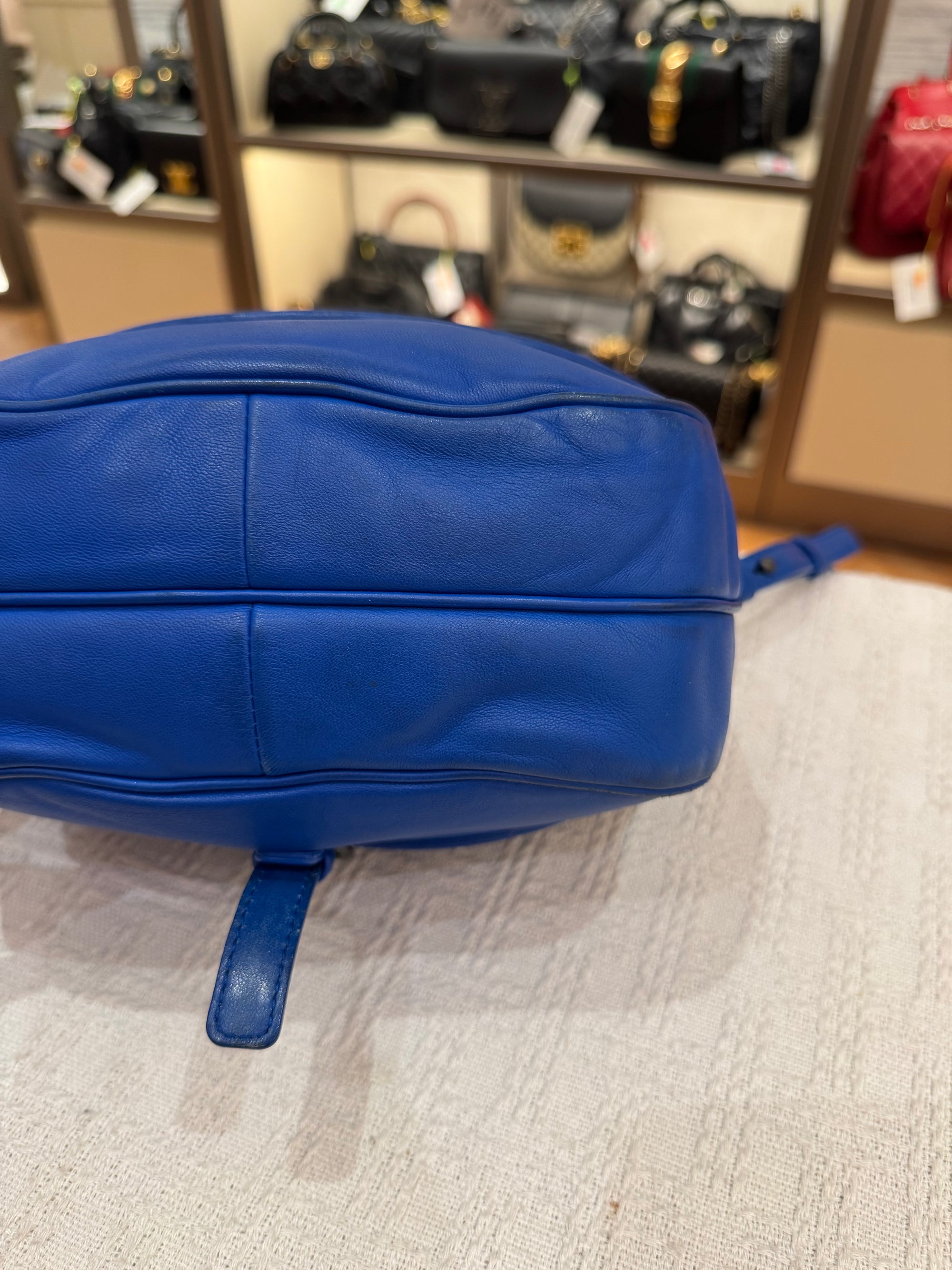 Bottega Veneta Sling Tophandle Blue