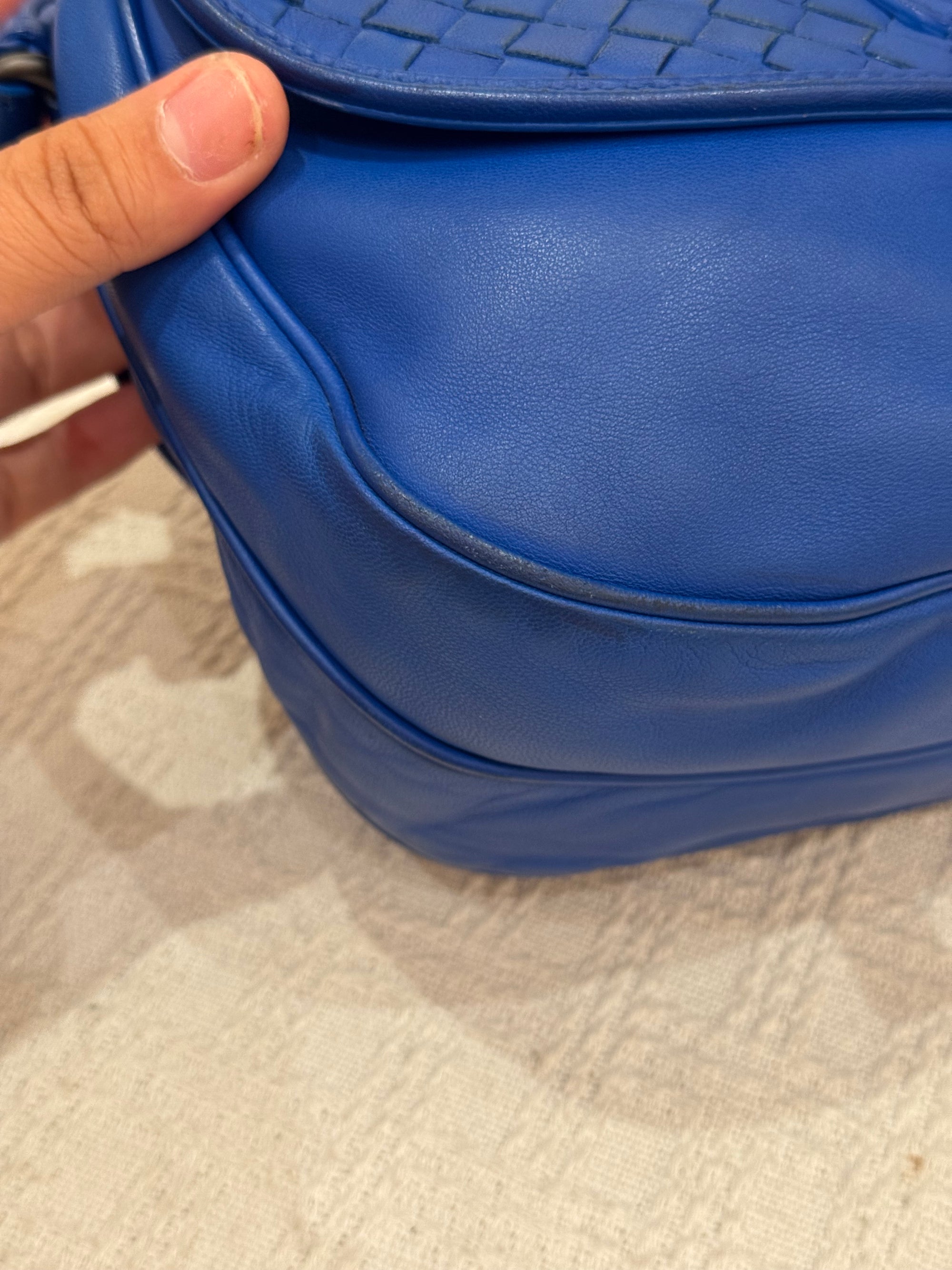 Bottega Veneta Sling Tophandle Blue