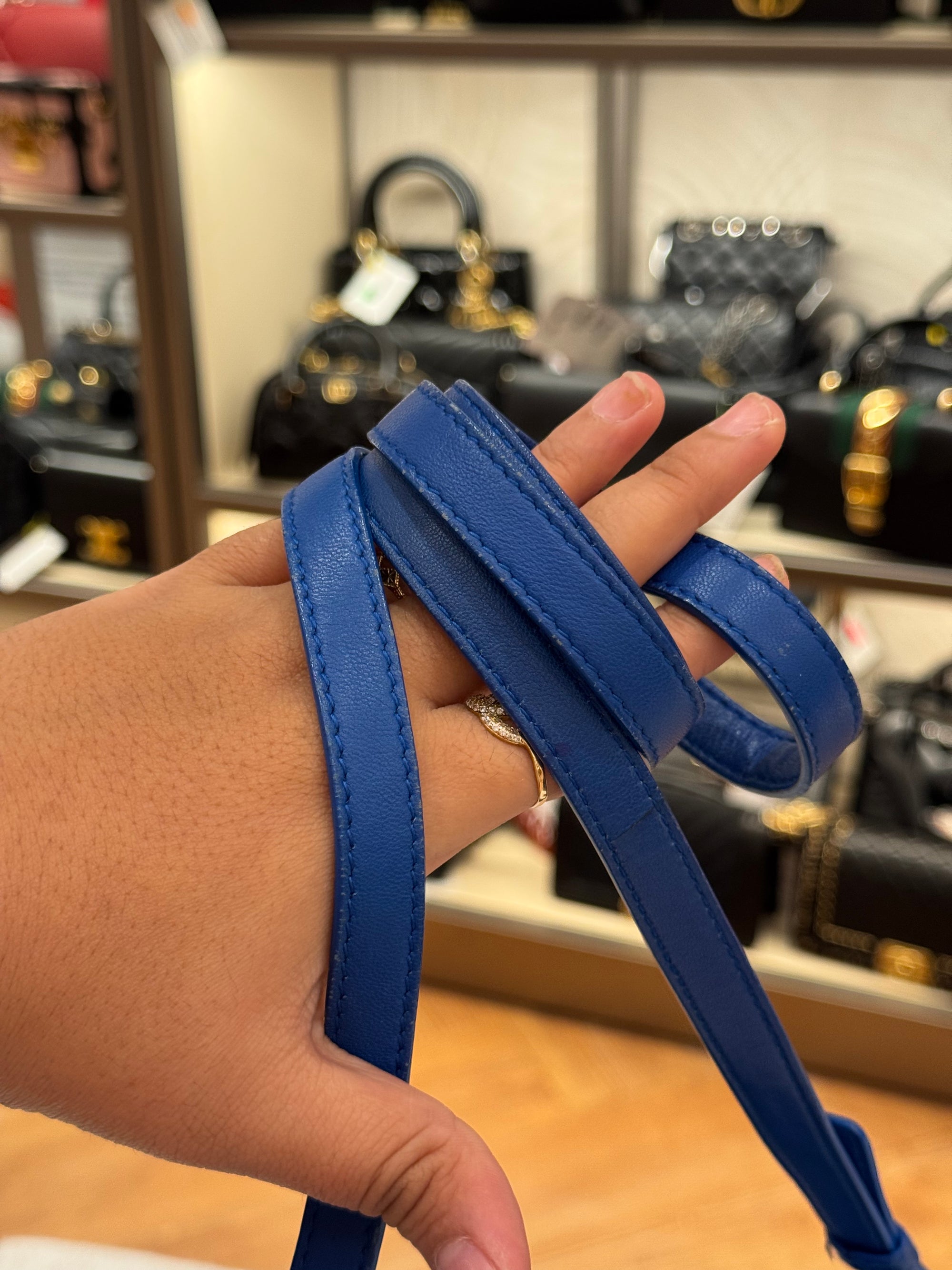 Bottega Veneta Sling Tophandle Blue
