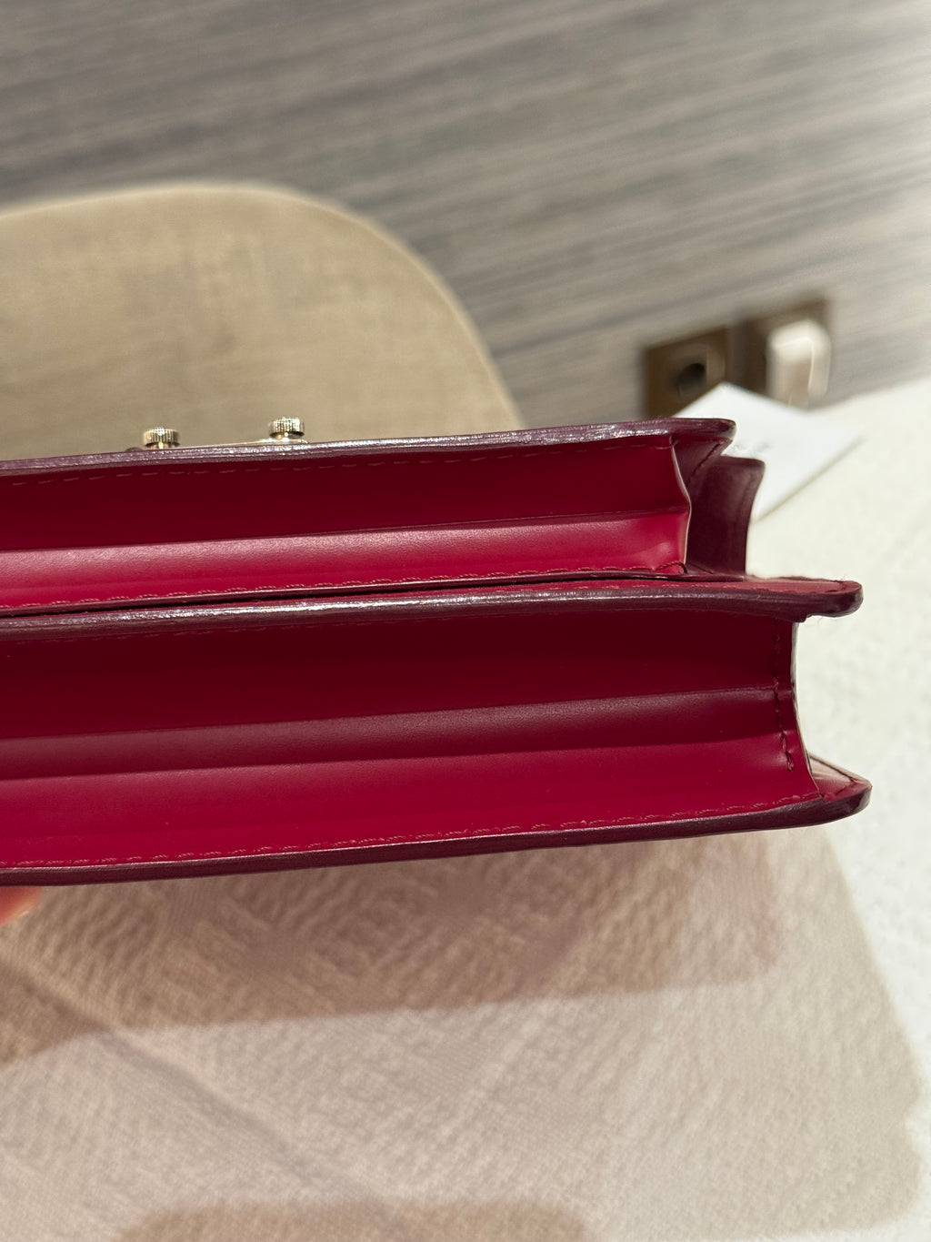 Louis Vuitton BB Monceau Epi Fuchsia