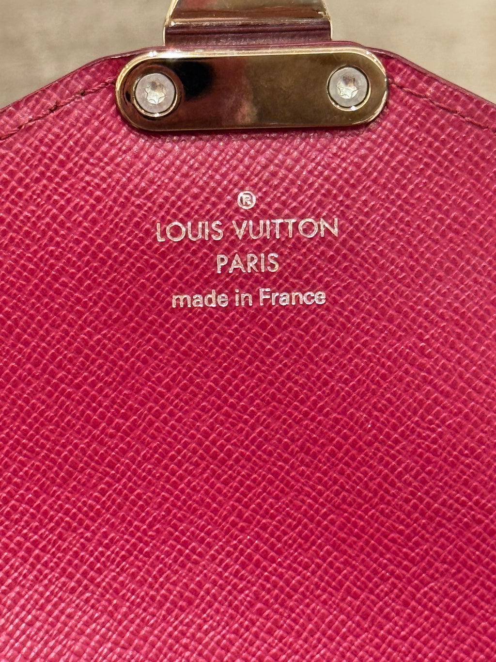 Louis Vuitton BB Monceau Epi Fuchsia