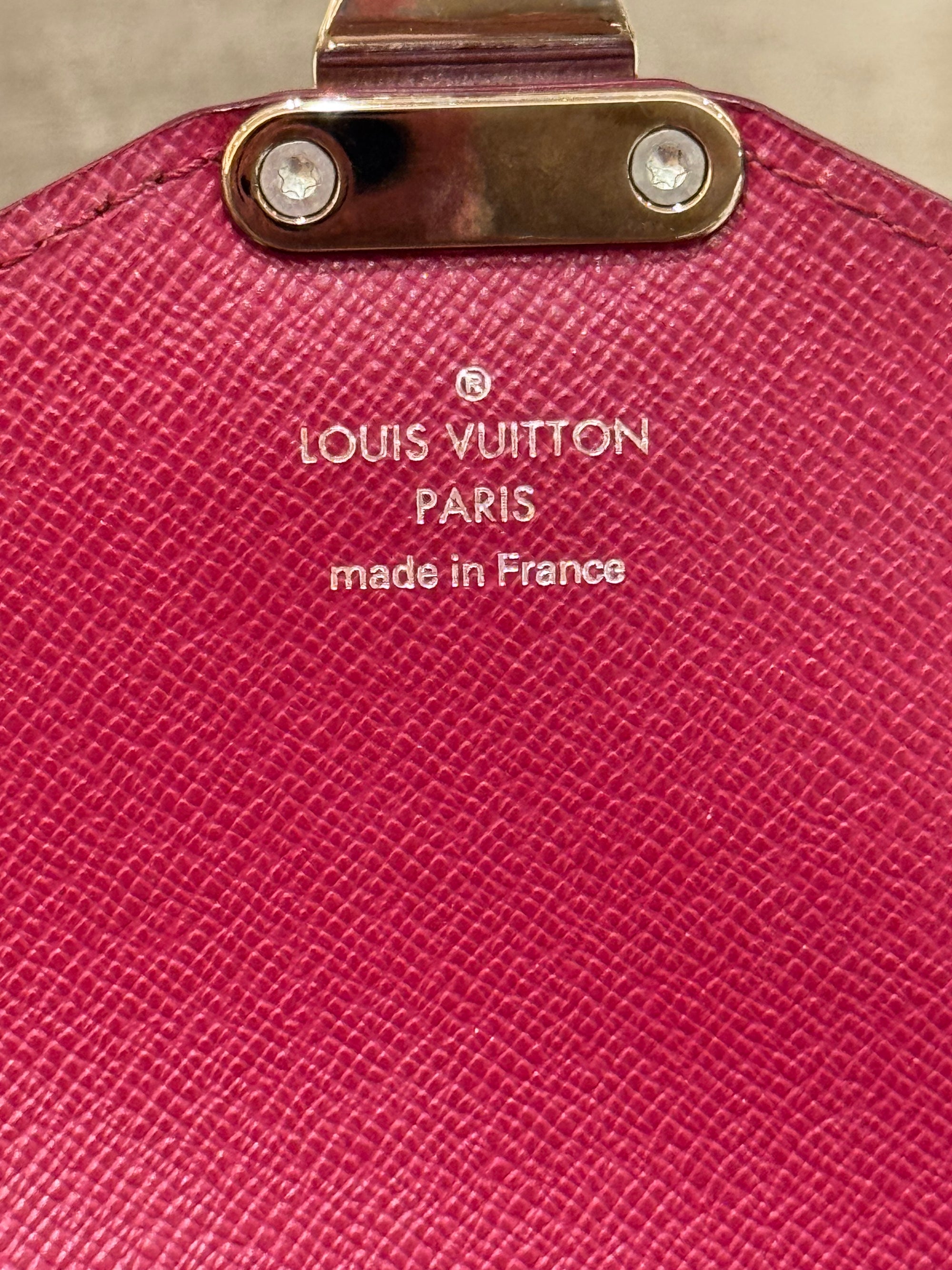 Louis Vuitton BB Monceau Epi Fuchsia