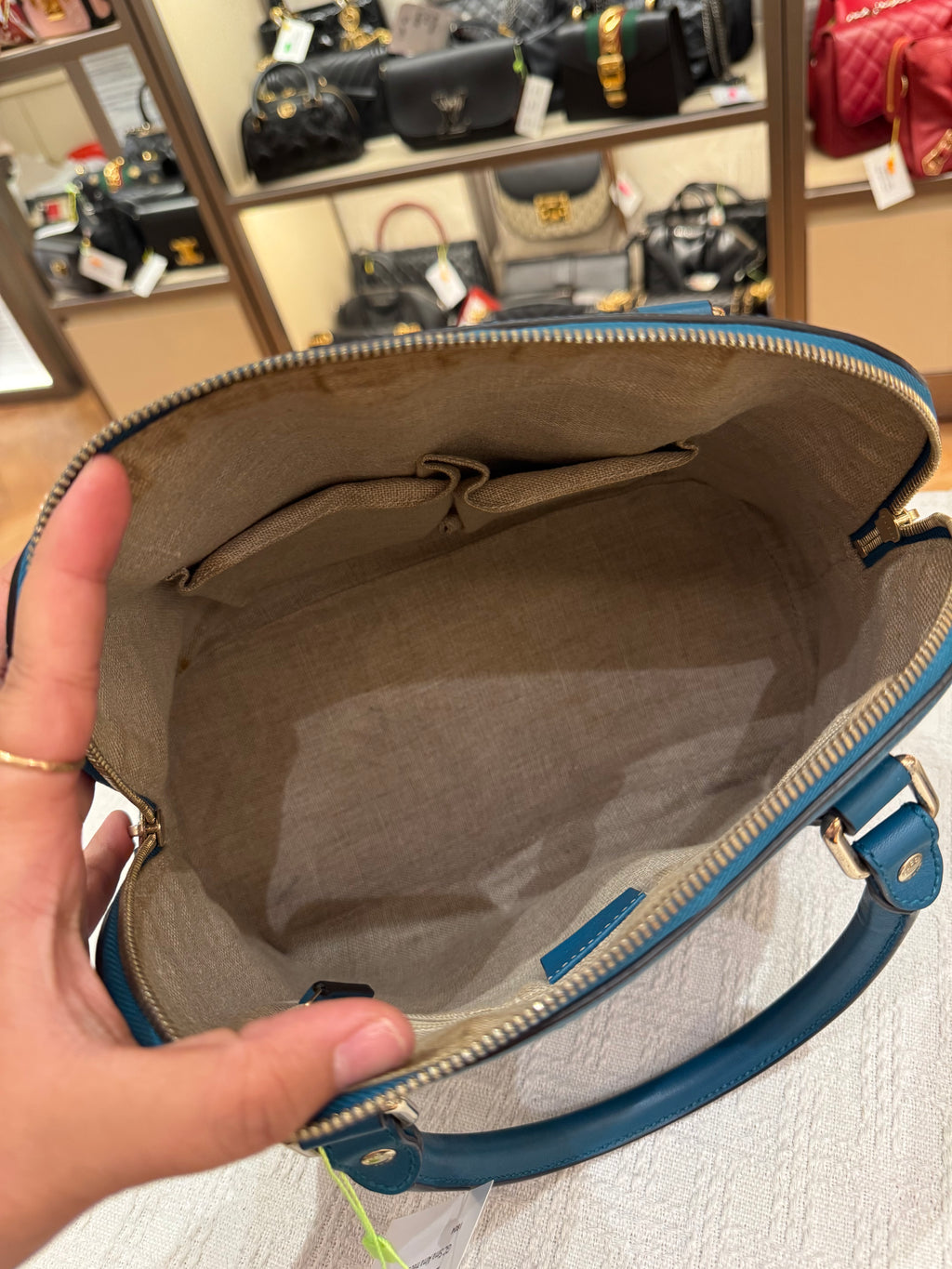 Gucci Dome Medium Turquoise Blue