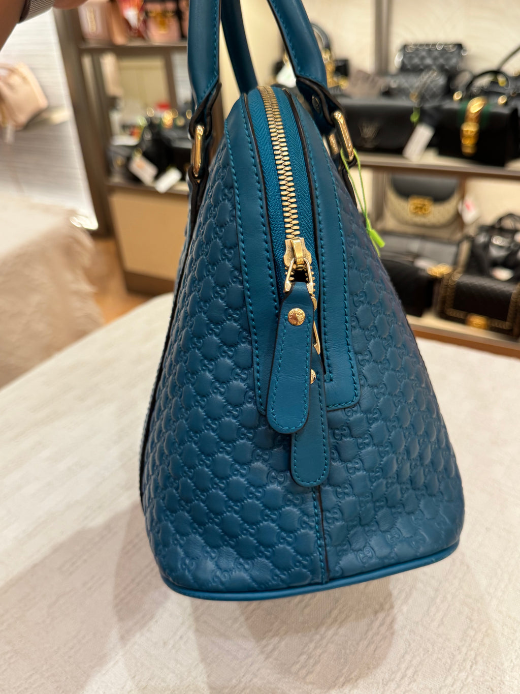 Gucci Dome Medium Turquoise Blue