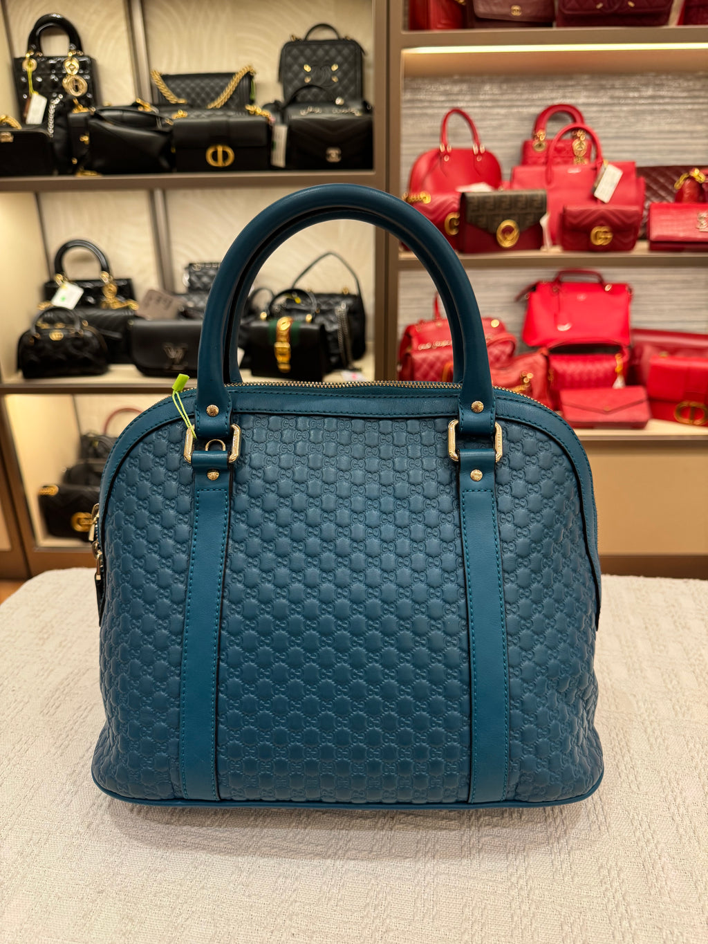 Gucci Dome Medium Turquoise Blue