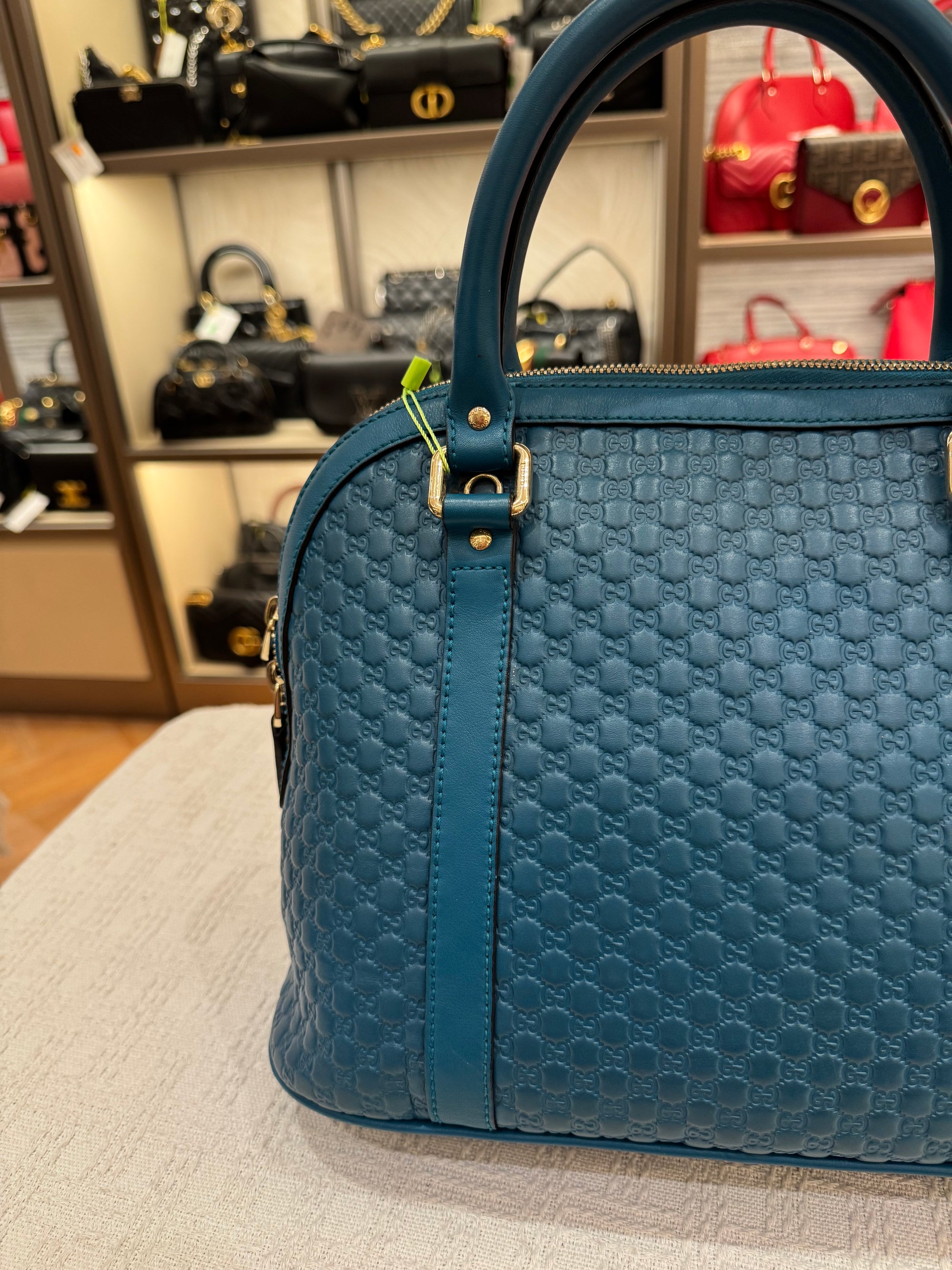 Gucci Dome Medium Turquoise Blue