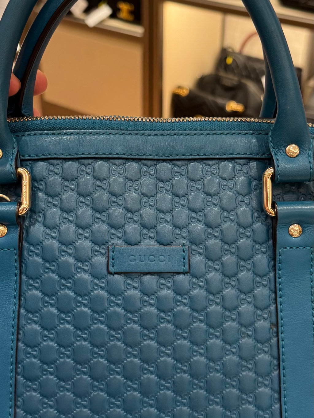 Gucci Dome Medium Turquoise Blue