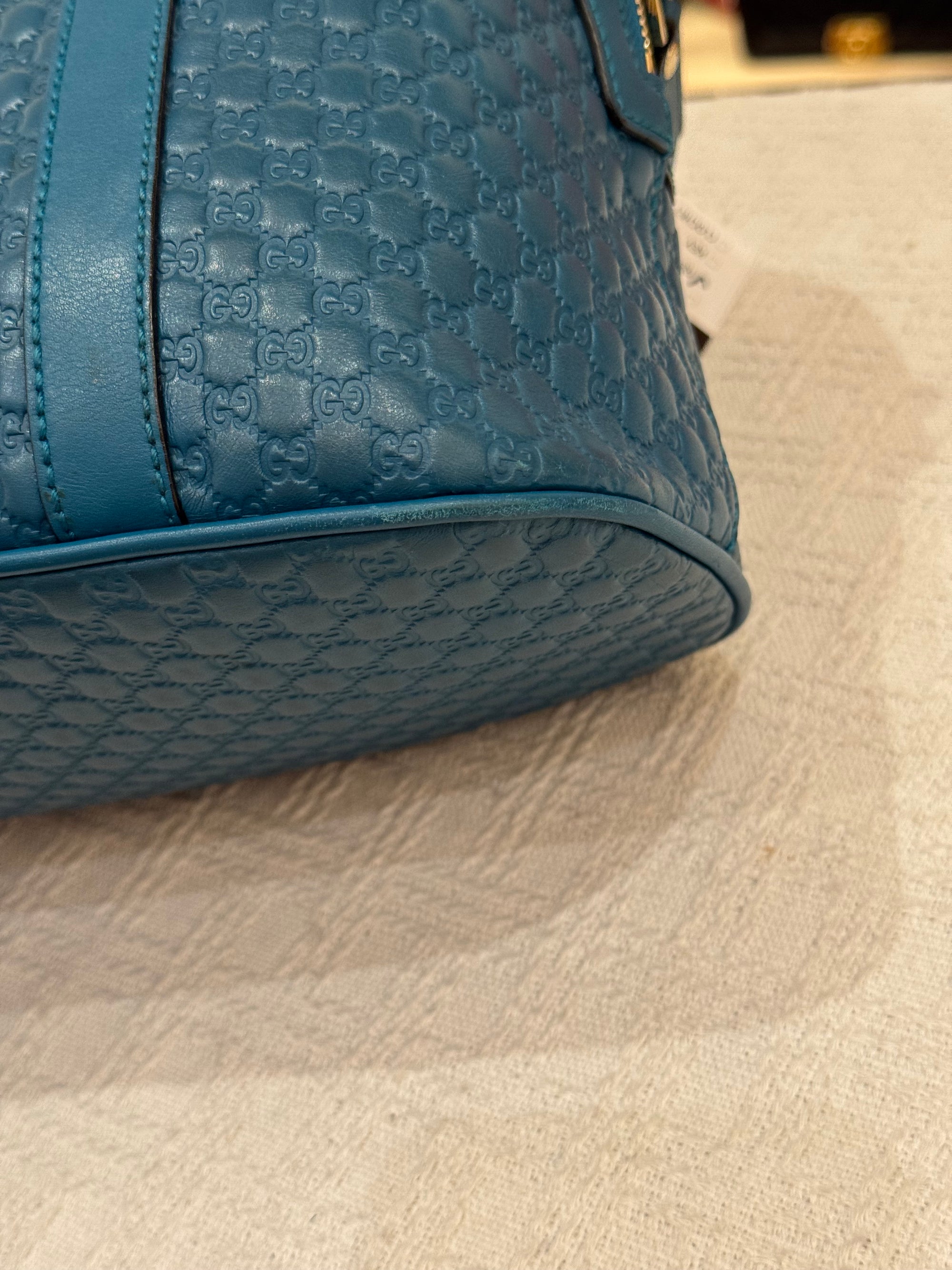 Gucci Dome Medium Turquoise Blue