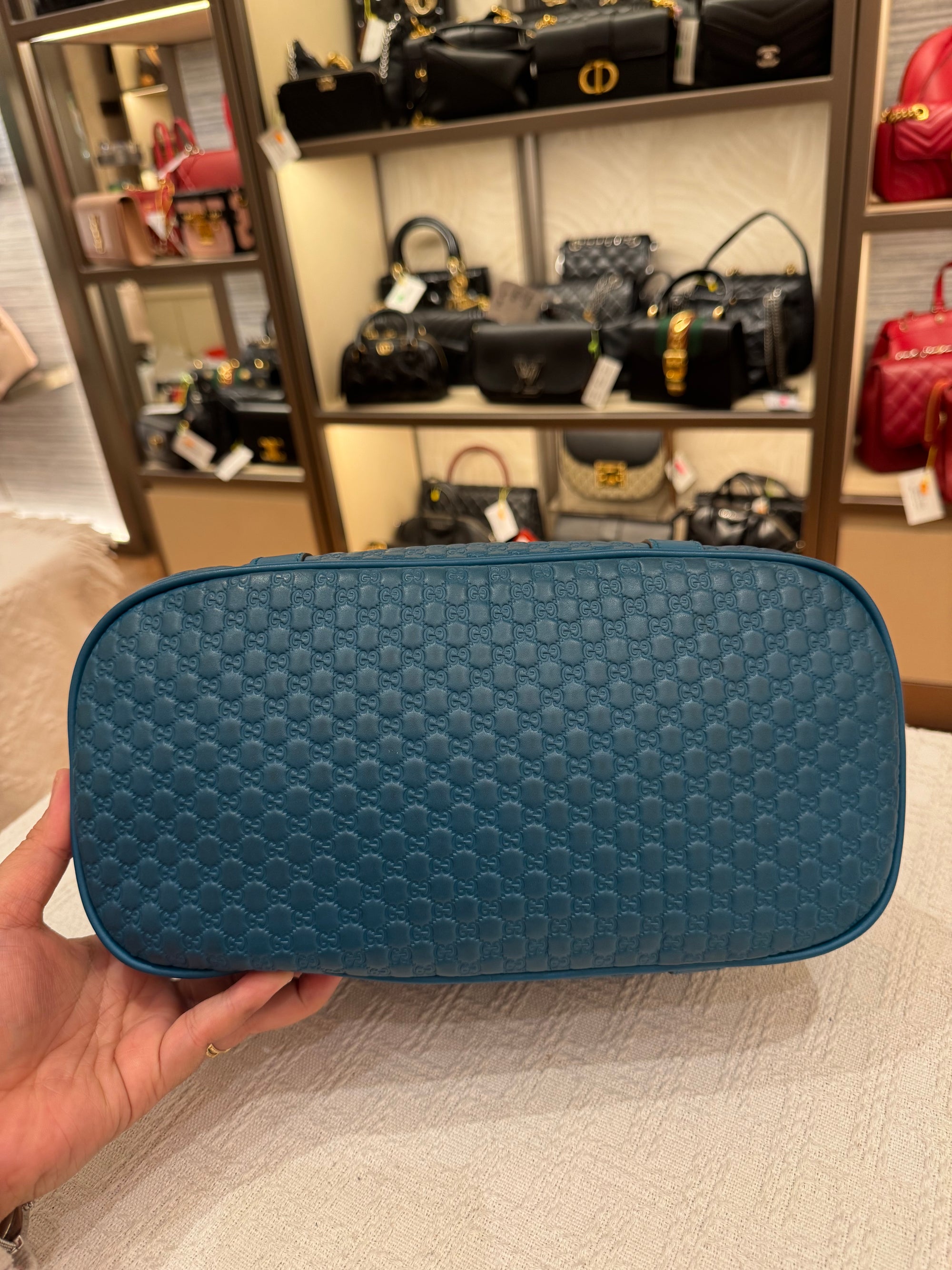 Gucci Dome Medium Turquoise Blue