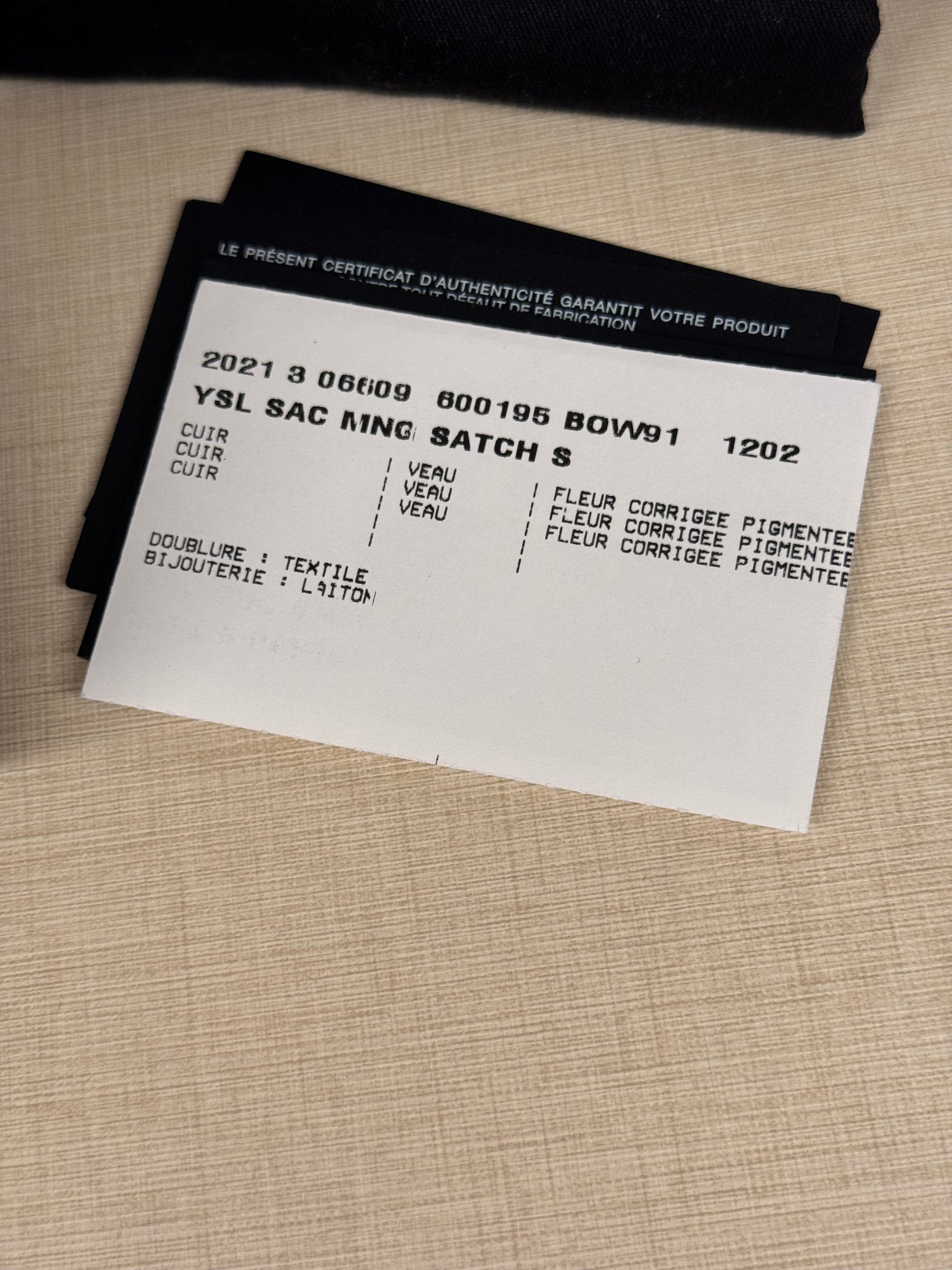 Saint Laurent Envelope Small Grey