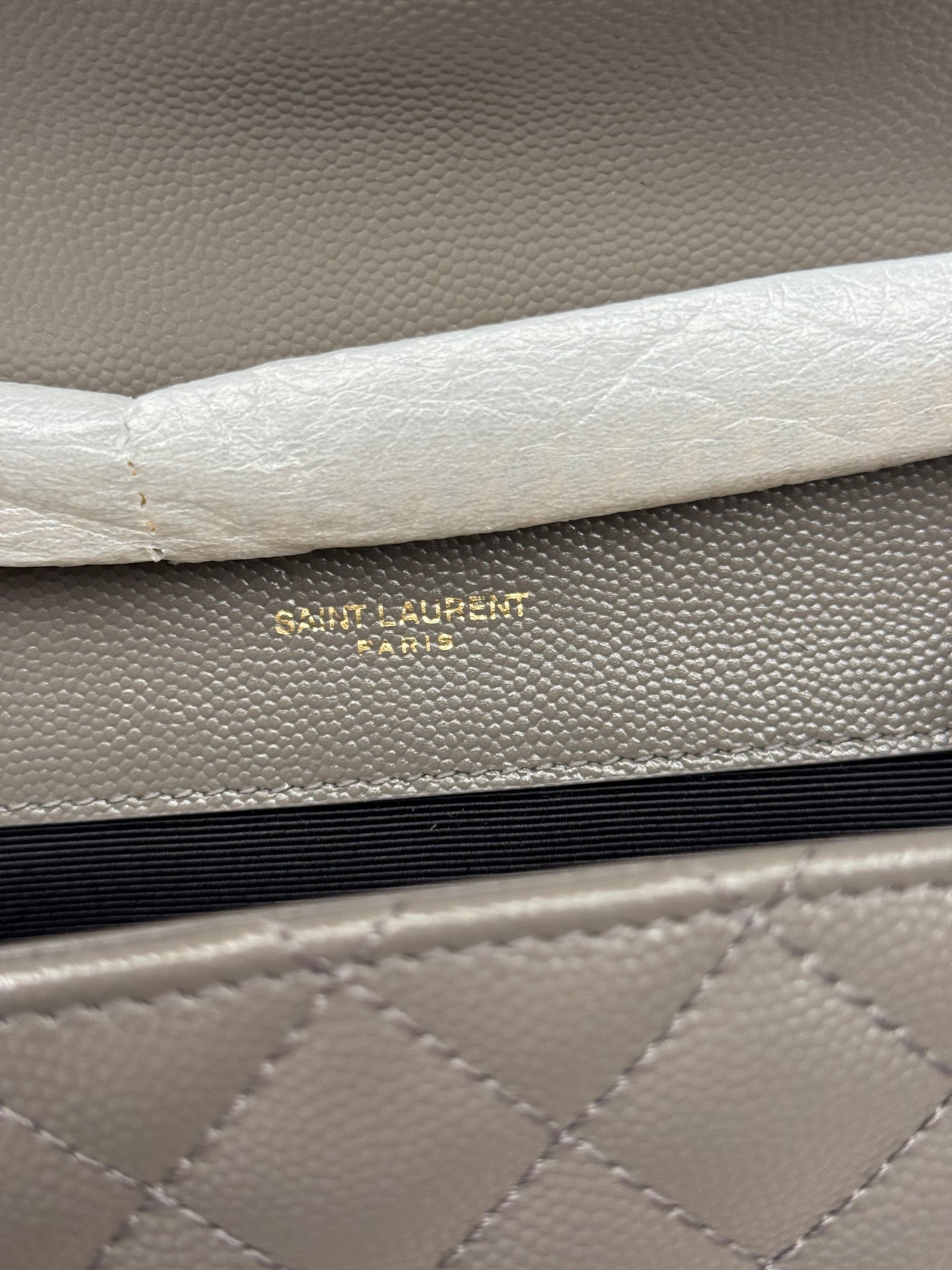 Saint Laurent Envelope Small Grey