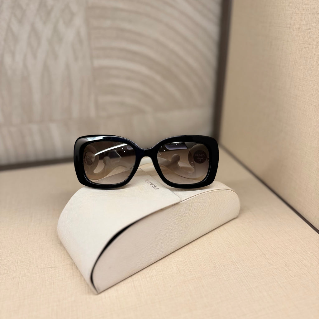 Prada Sunglasses Crystal White