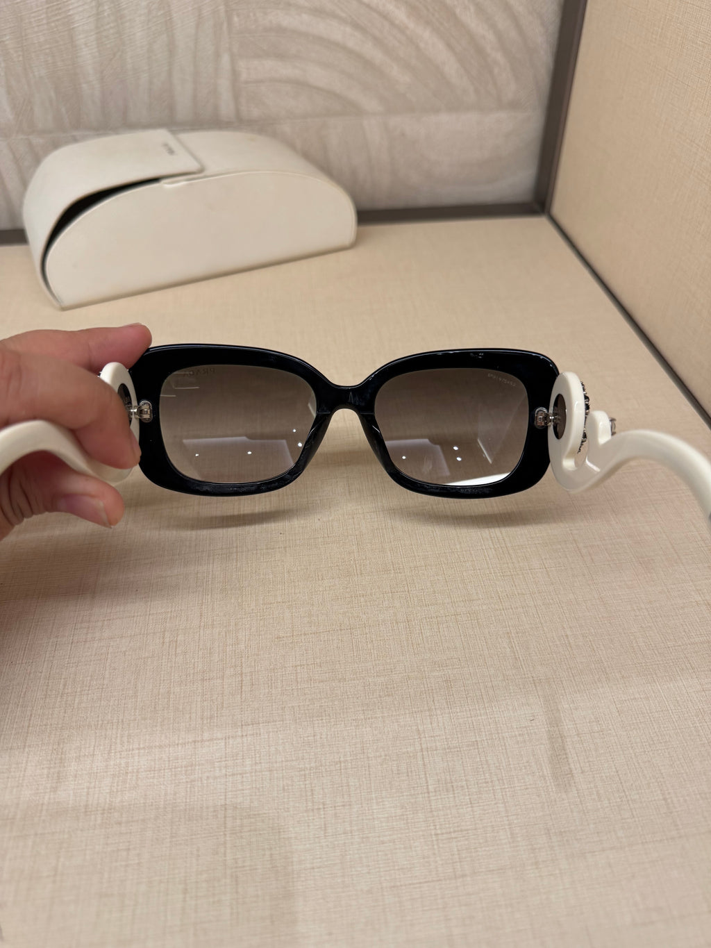 Prada Sunglasses Crystal White