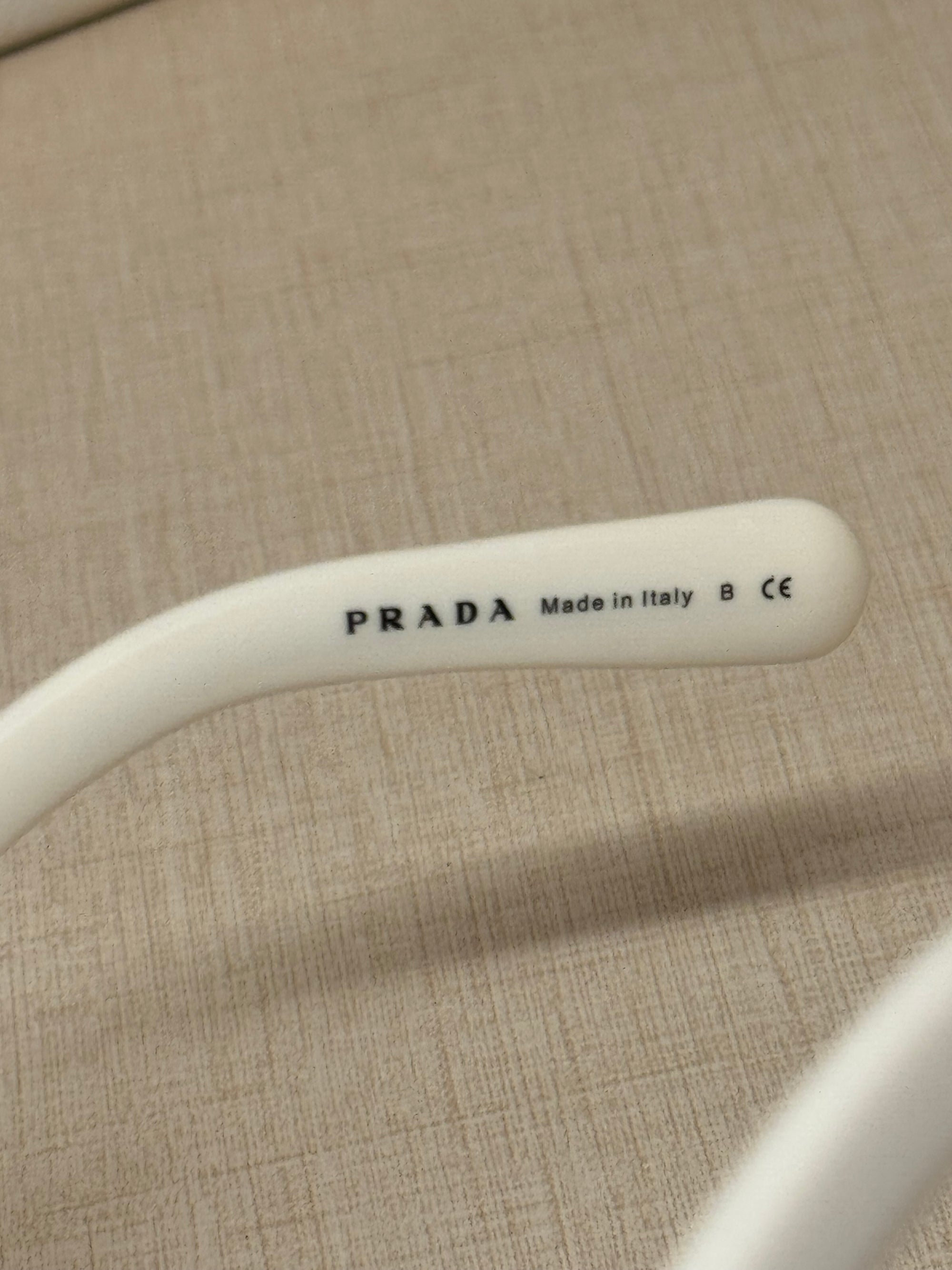Prada Sunglasses Crystal White