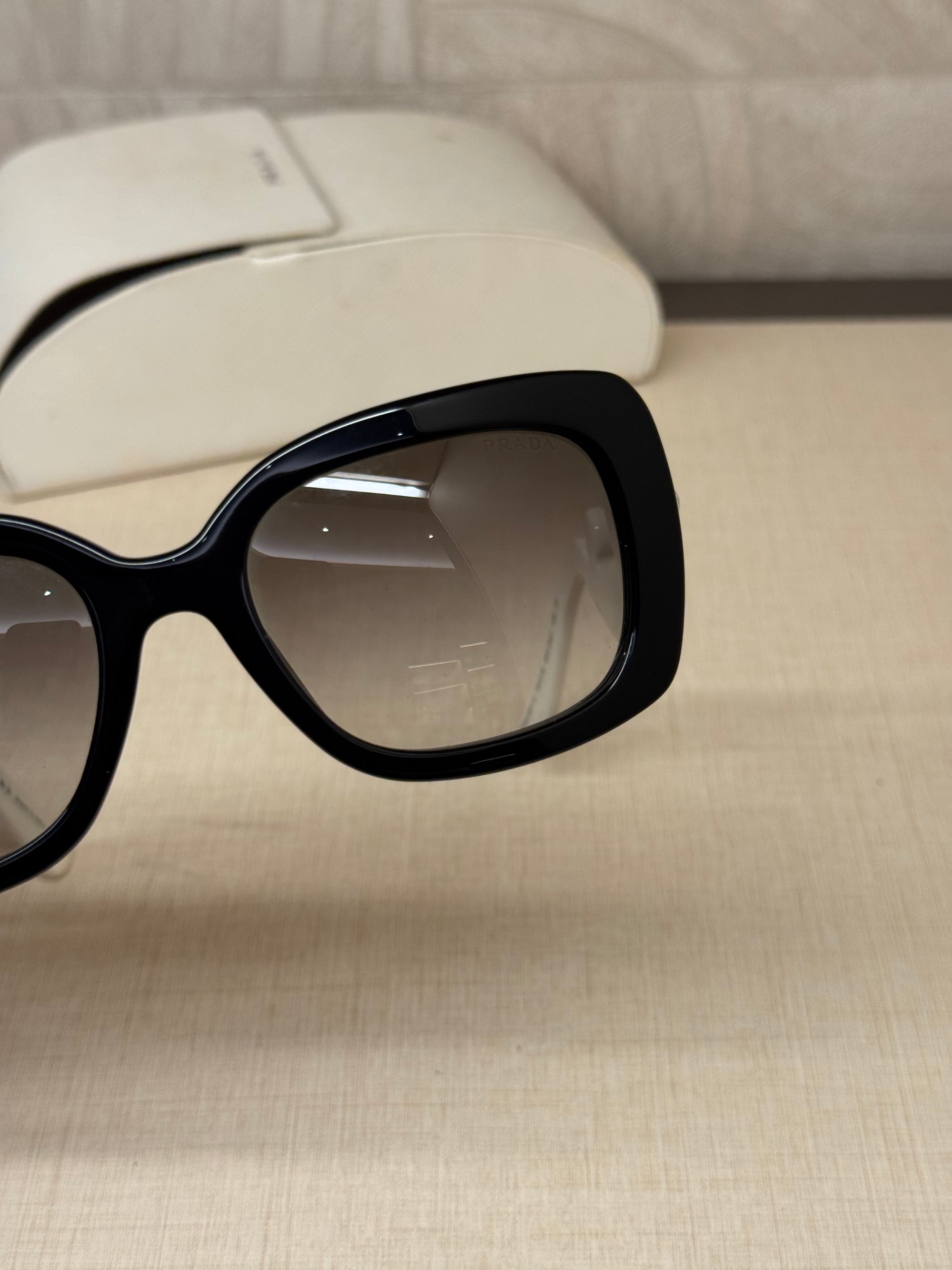 Prada Sunglasses Crystal White