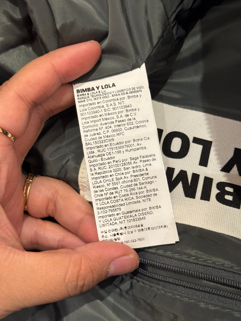 Bimba Y Lola Travel Bag