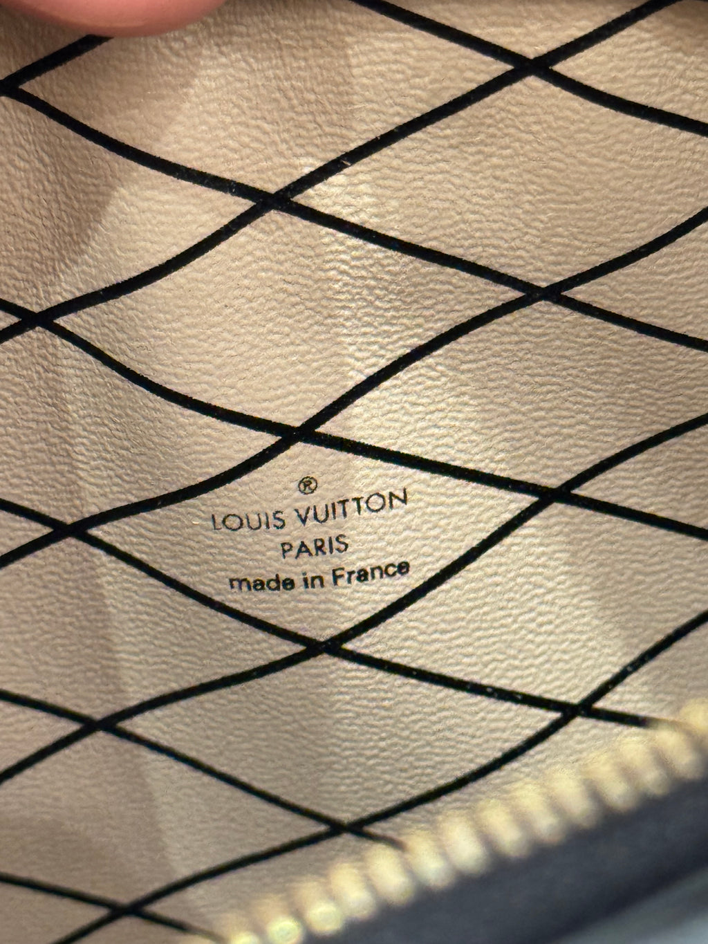 Louis Vutton Trunk Monogram Reversed