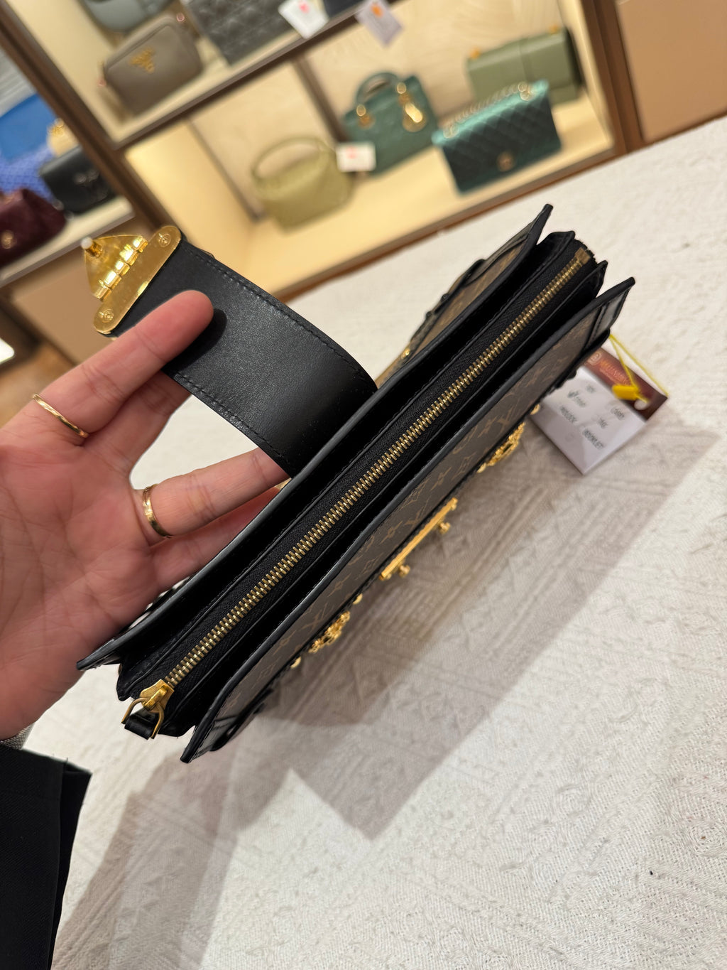 Louis Vutton Trunk Monogram Reversed
