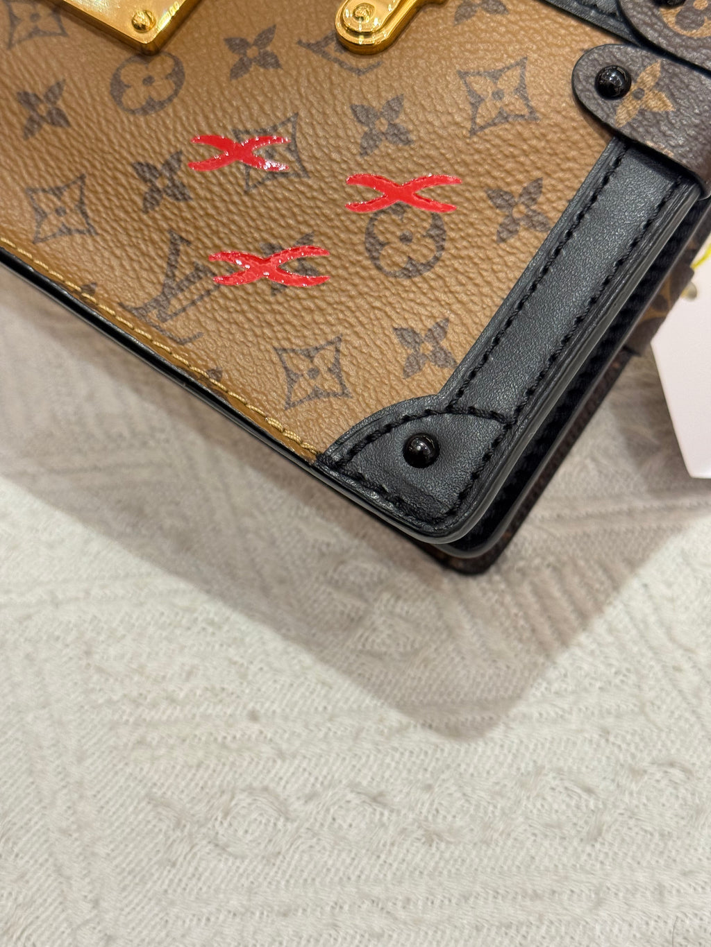 Louis Vutton Trunk Monogram Reversed