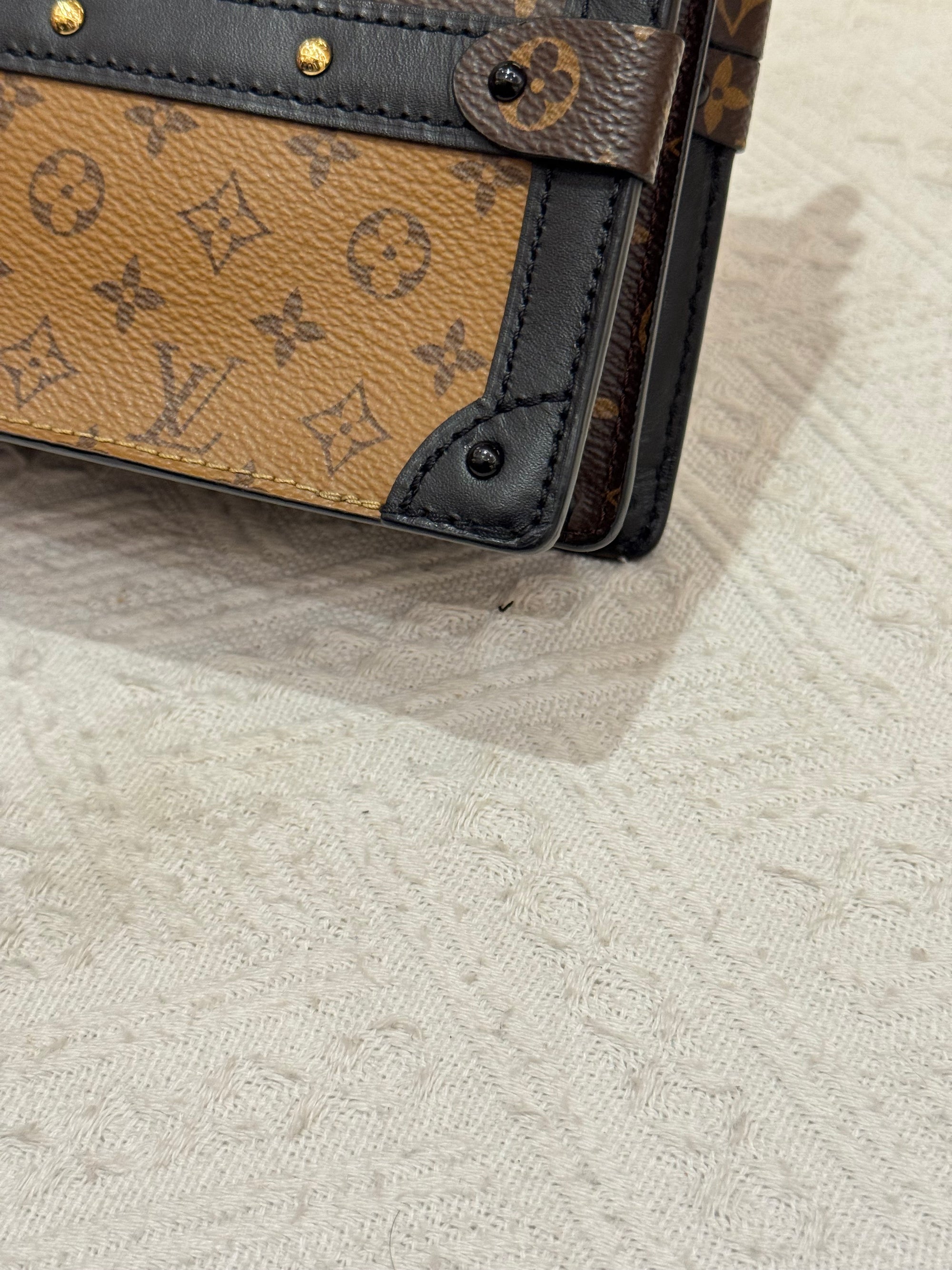 Louis Vutton Trunk Monogram Reversed