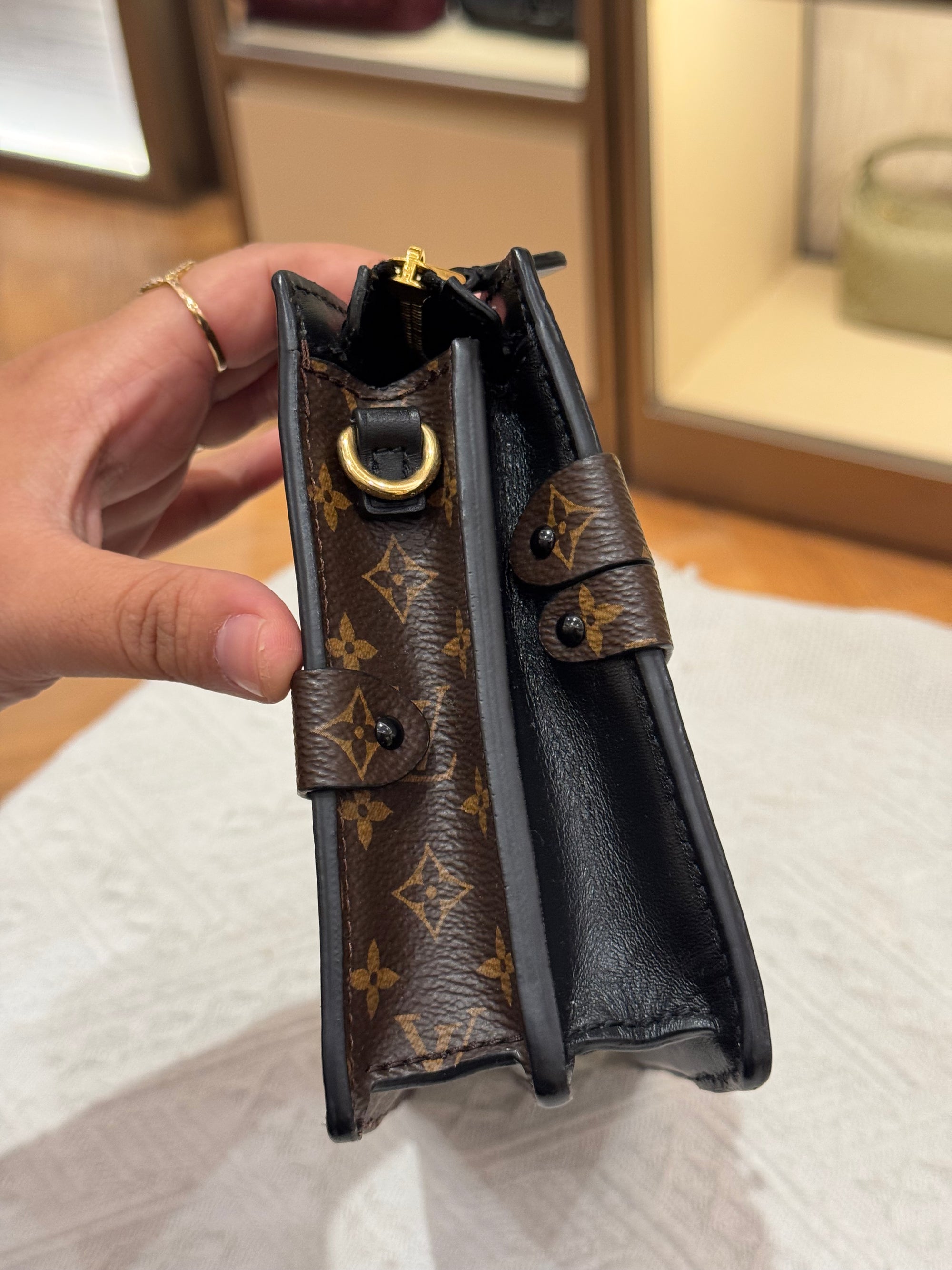 Louis Vutton Trunk Monogram Reversed
