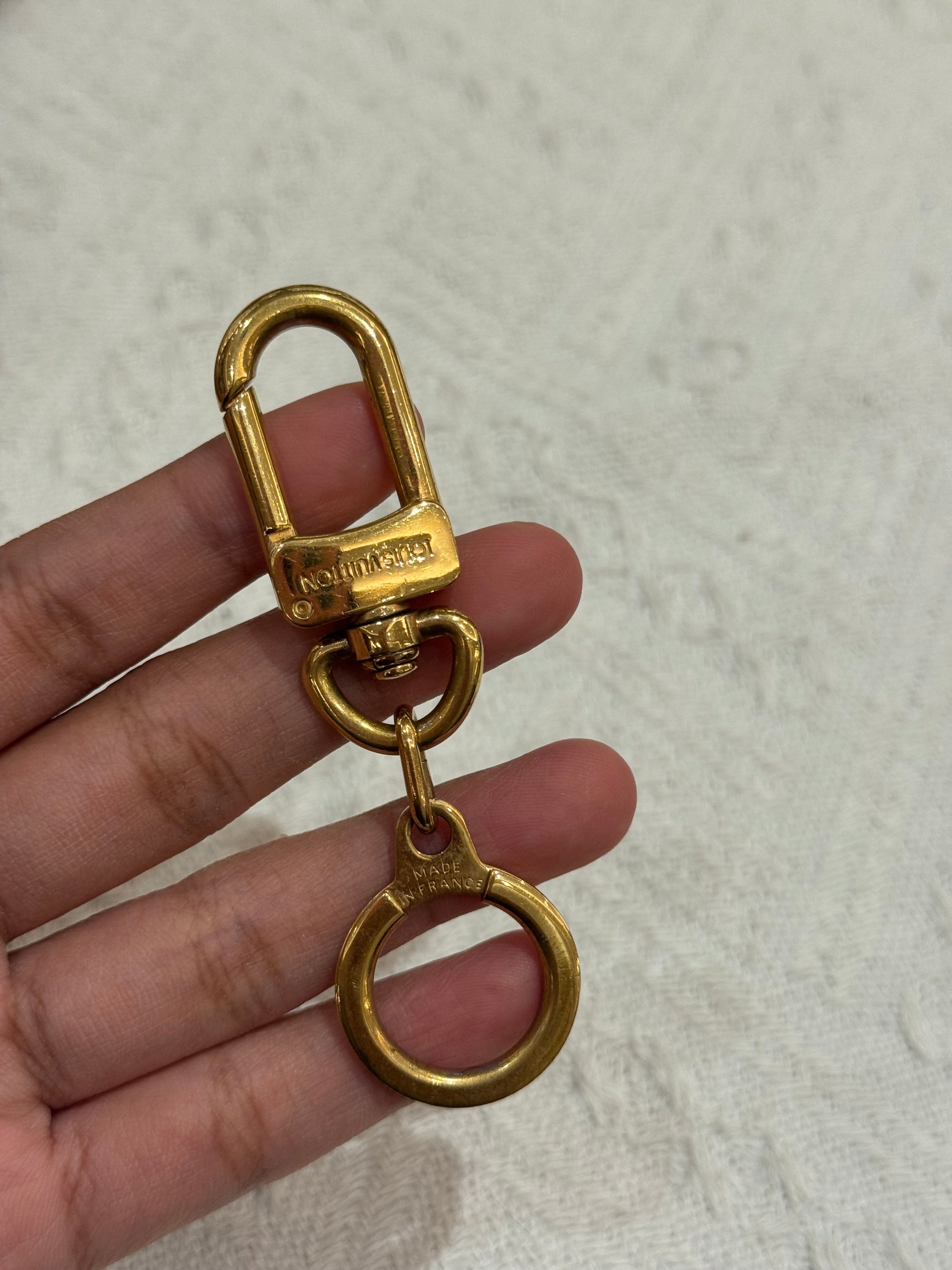 Louis Vuitton Pouchette Epi Leather Gold