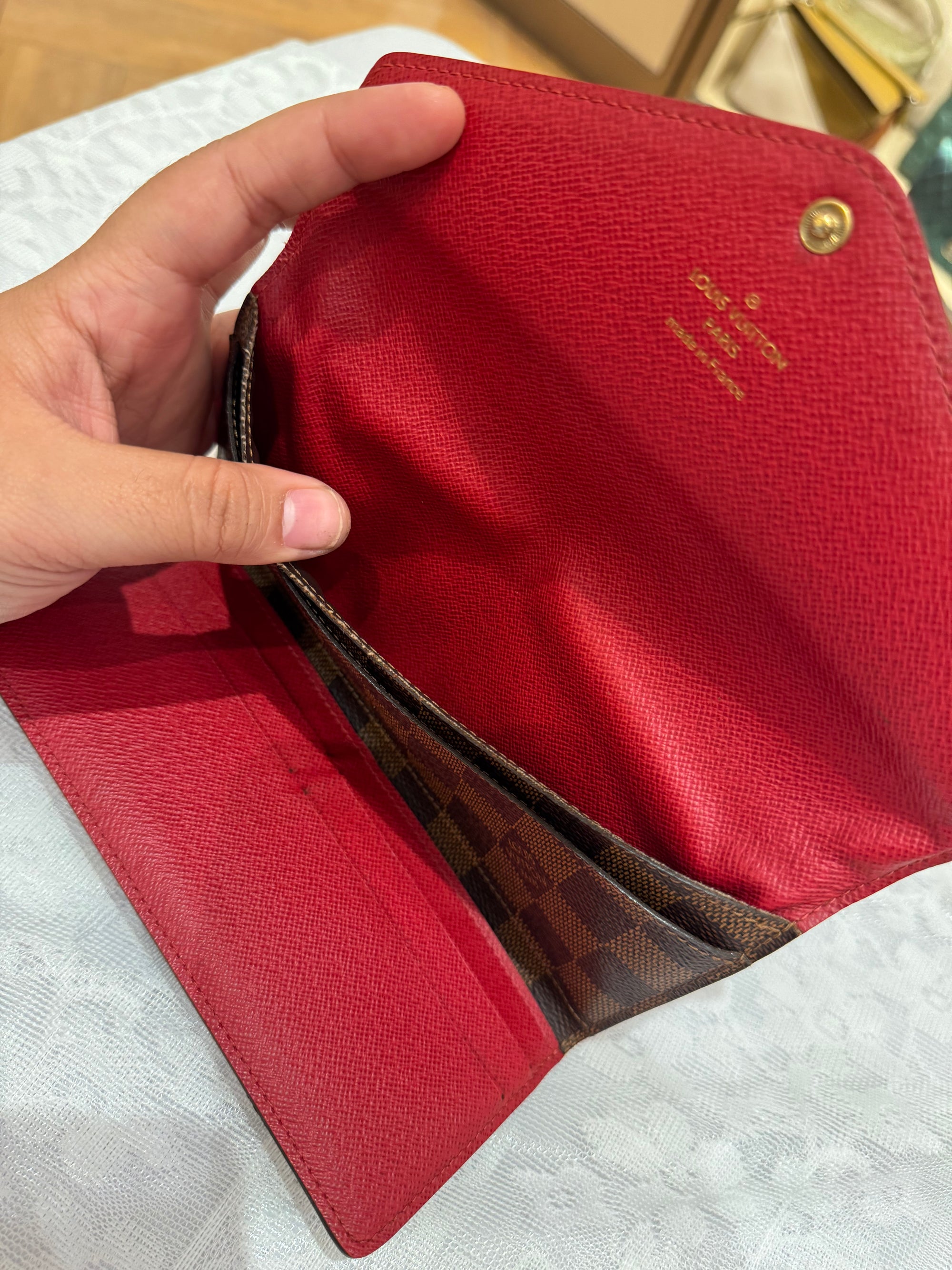 Louis Vuitton Josephine Wallet Damier