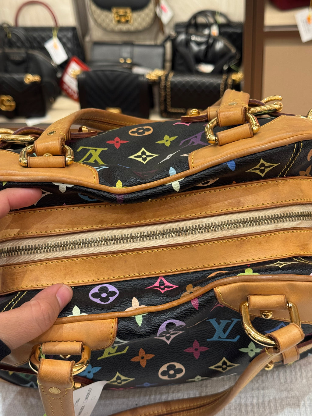 Louis Vuitton Claudia Multicolour Black