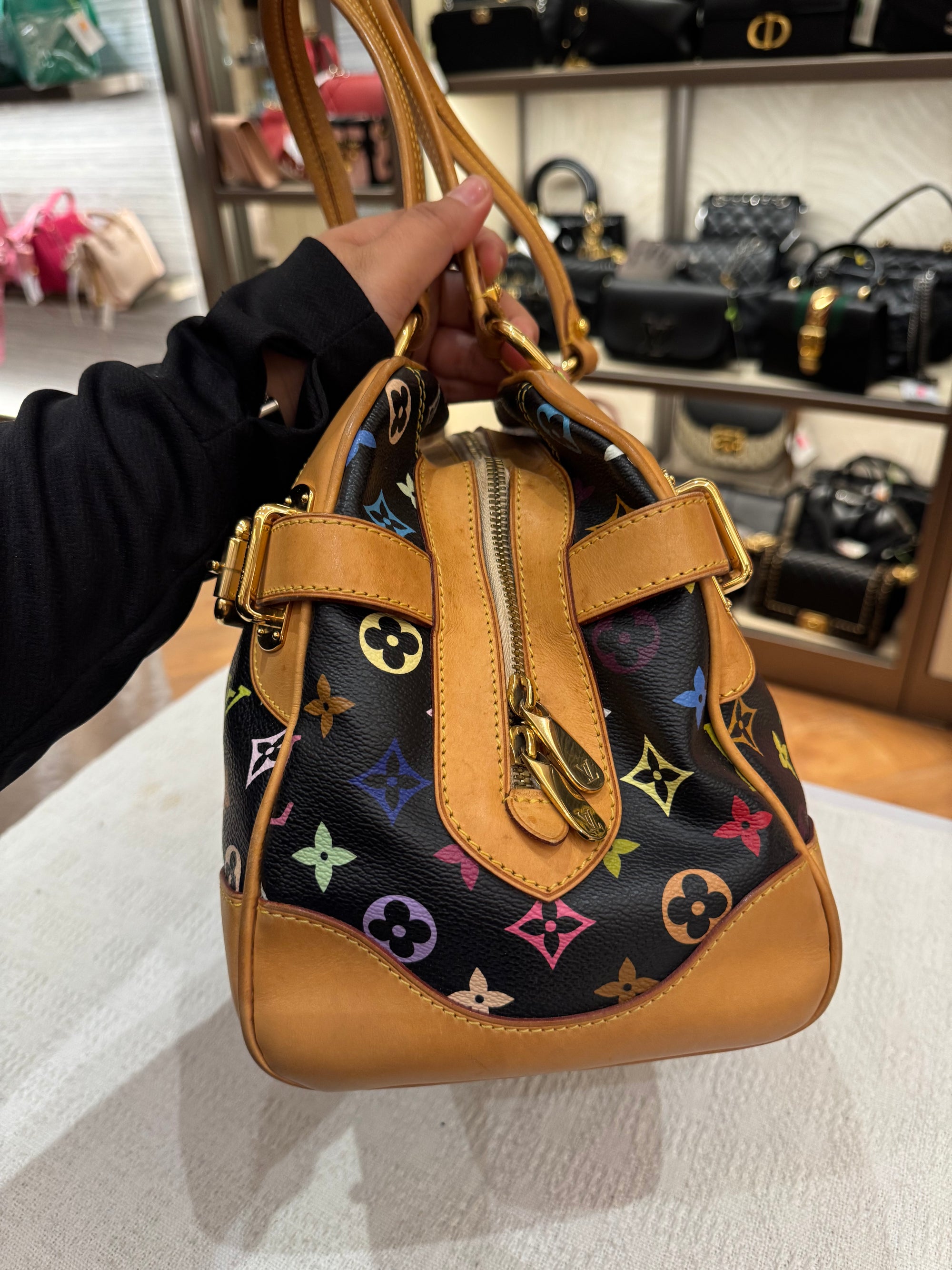 Louis Vuitton Claudia Multicolour Black