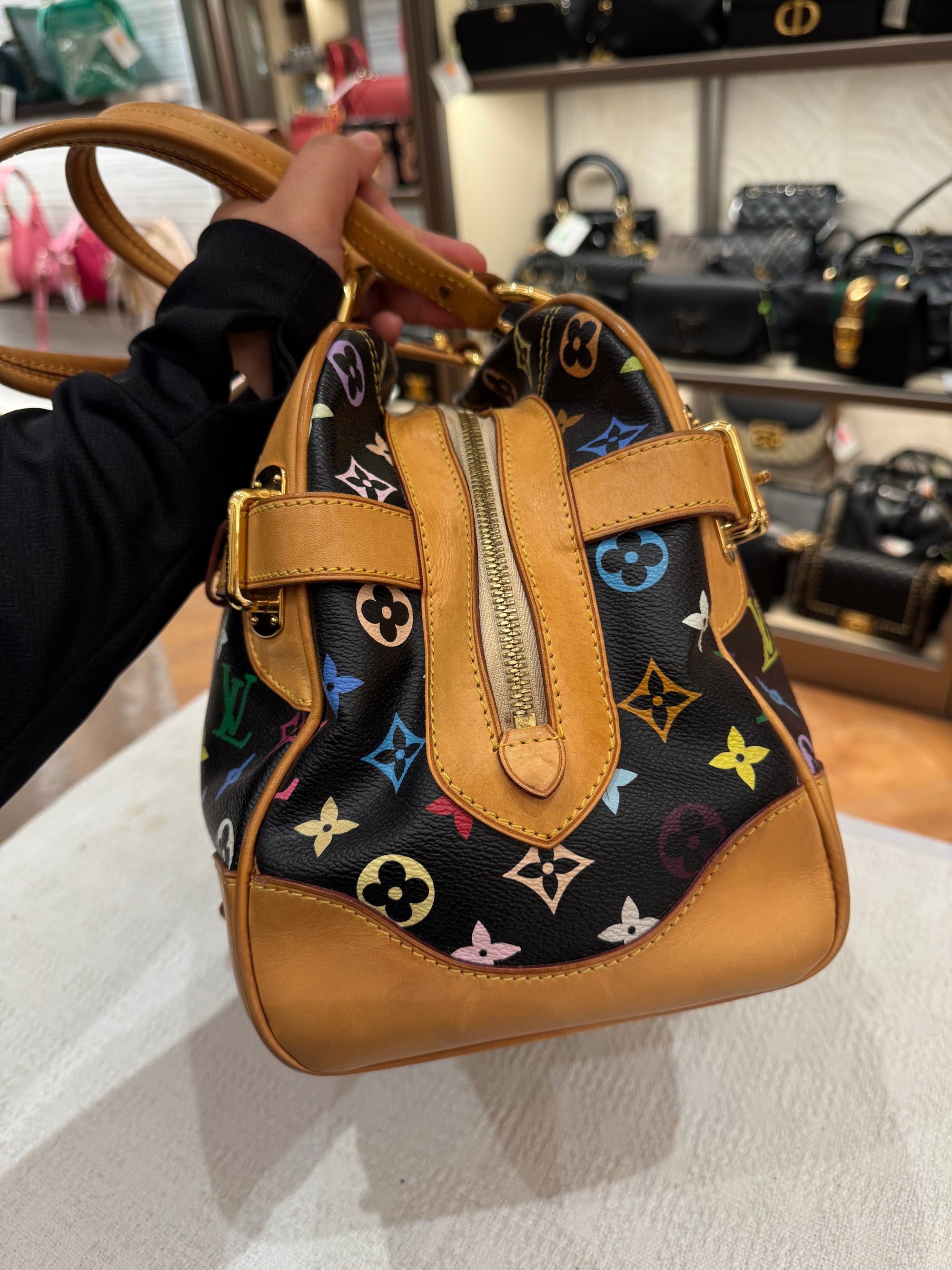 Louis Vuitton Claudia Multicolour Black