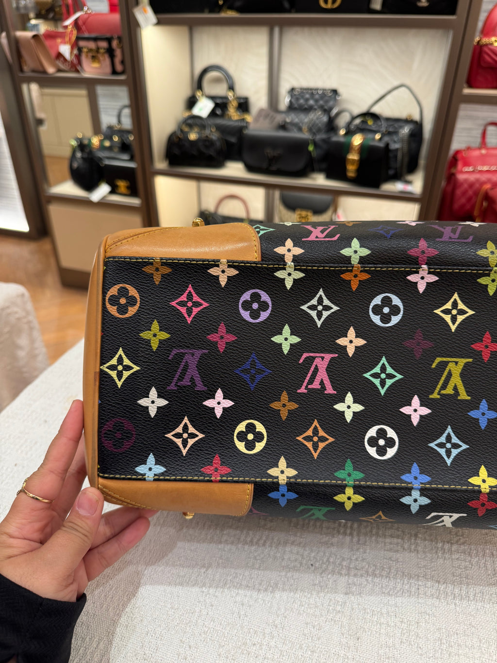 Louis Vuitton Claudia Multicolour Black