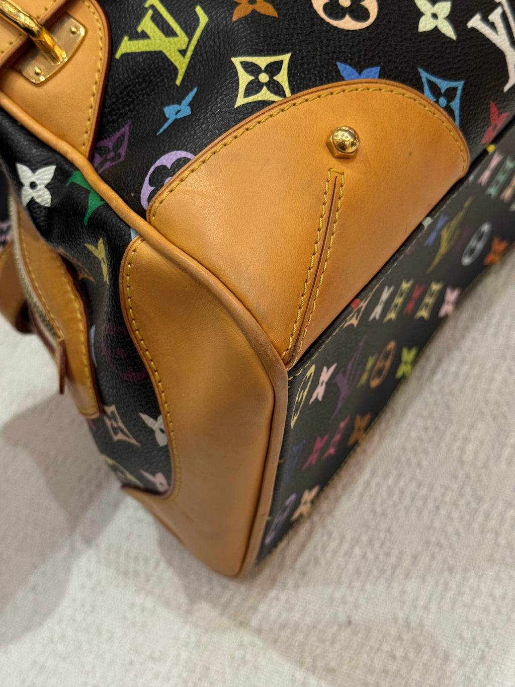 Louis Vuitton Claudia Multicolour Black
